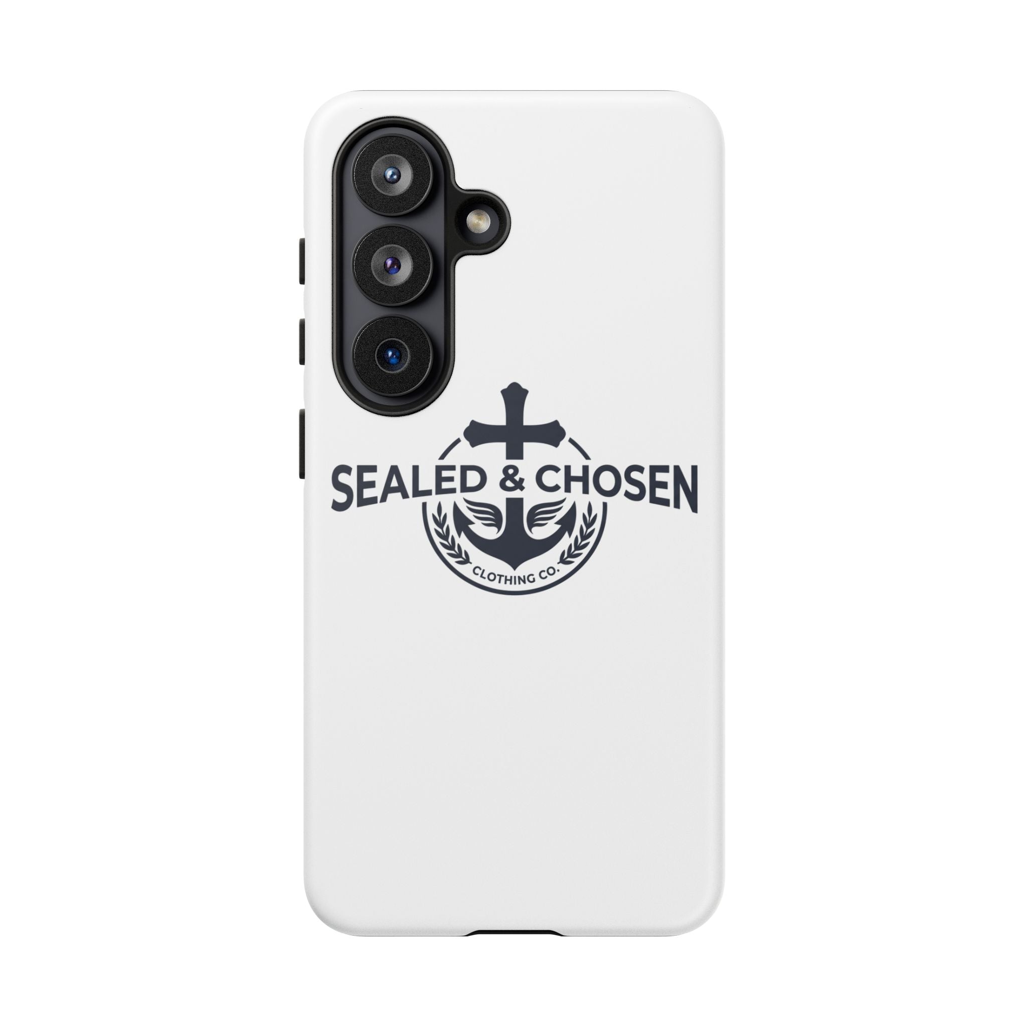 Sealed & Chosen Phone Case — Christian Anchor Cross iPhone Cover