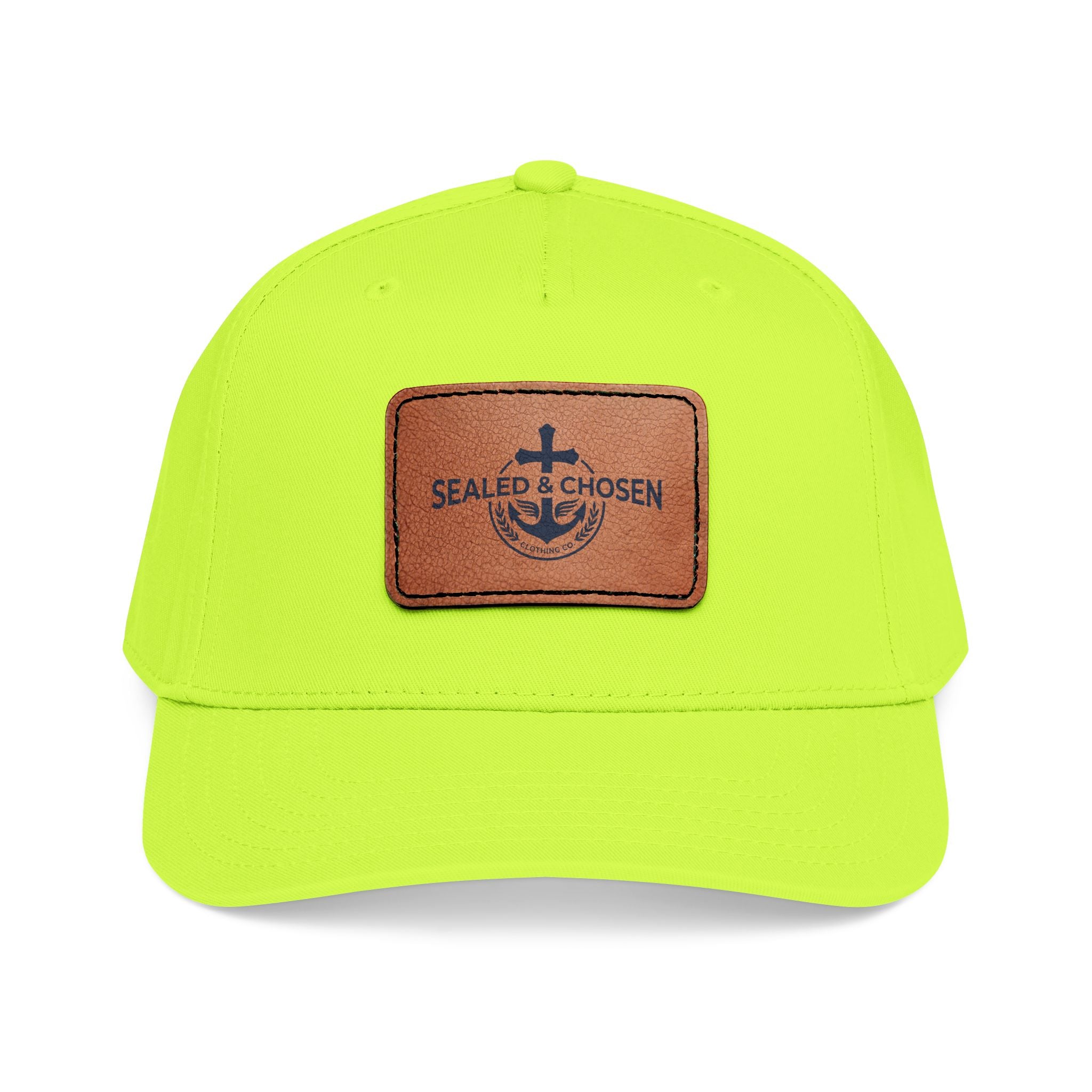 Sealed & Chosen Leather Patch Baseball Cap