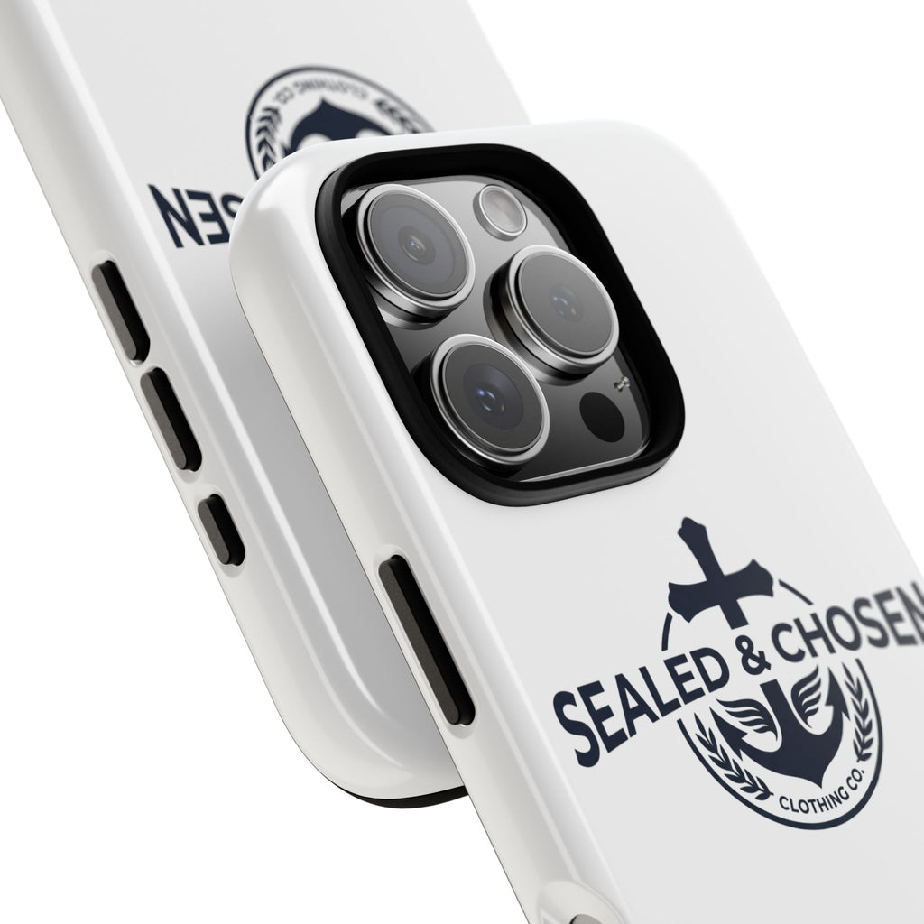 Sealed & Chosen Phone Case — Christian Anchor Cross iPhone Cover
