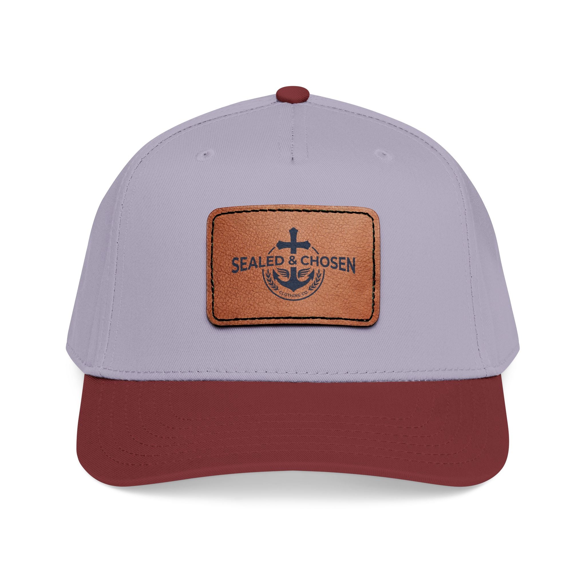 Sealed & Chosen Leather Patch Baseball Cap