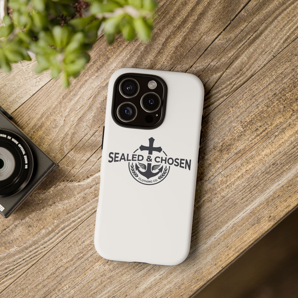 Sealed & Chosen Phone Case — Christian Anchor Cross iPhone Cover