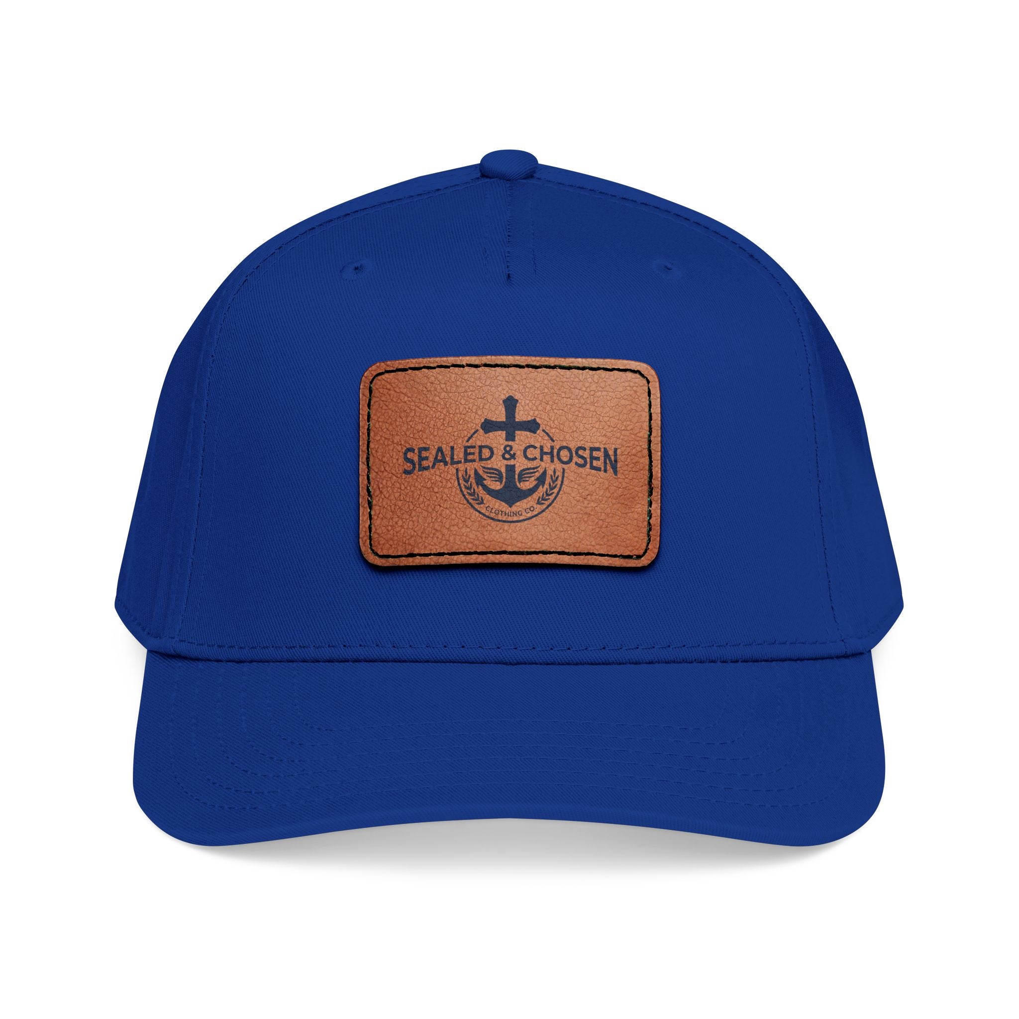 Sealed & Chosen Leather Patch Baseball Cap