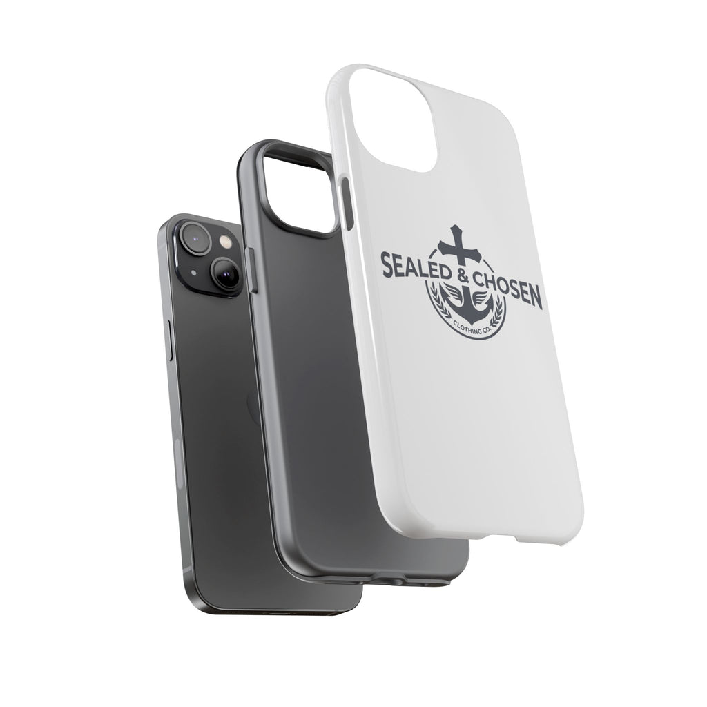 Sealed & Chosen Phone Case — Christian Anchor Cross iPhone Cover