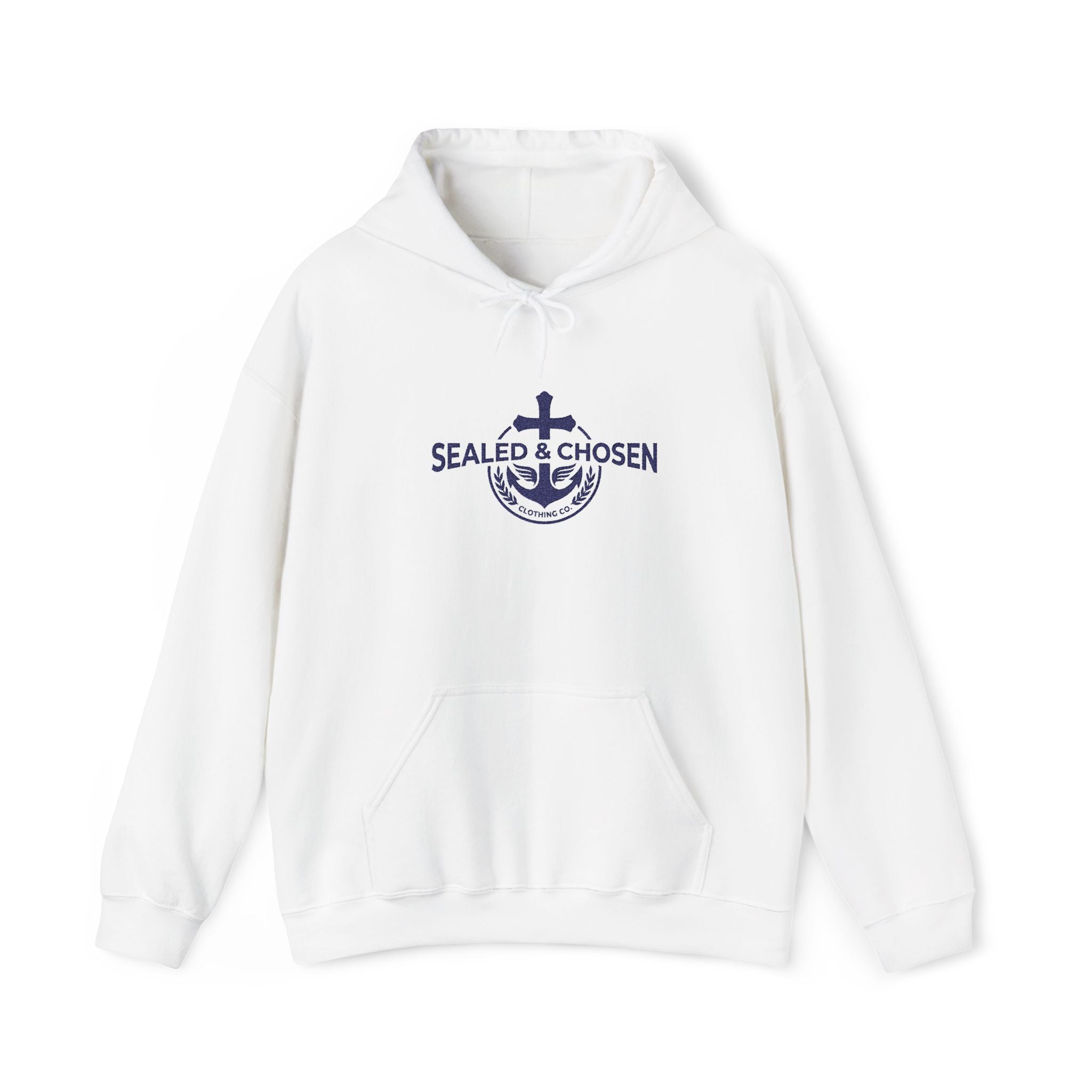 Sea Anchor Hoodie — Sealed & Chosen Faith-Inspired Pullover