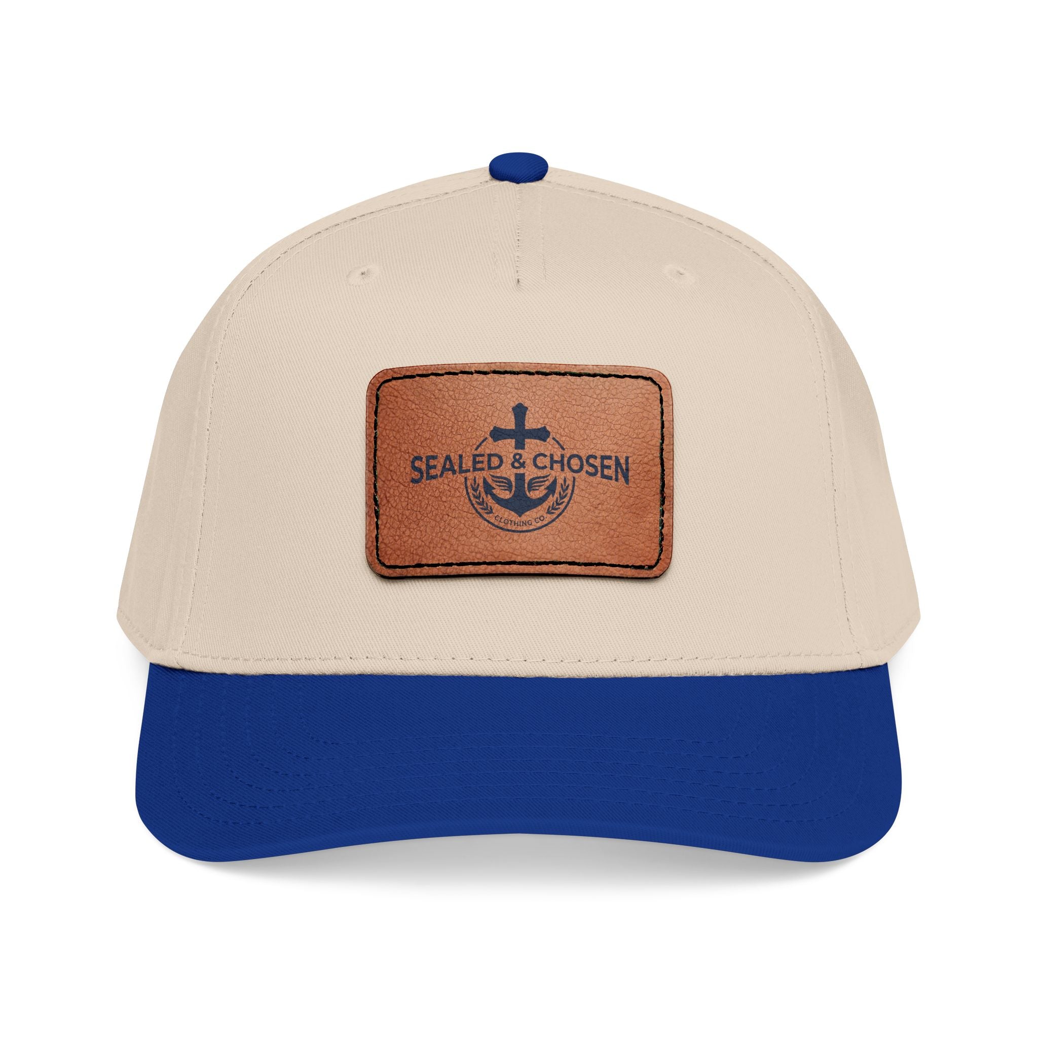 Sealed & Chosen Leather Patch Baseball Cap