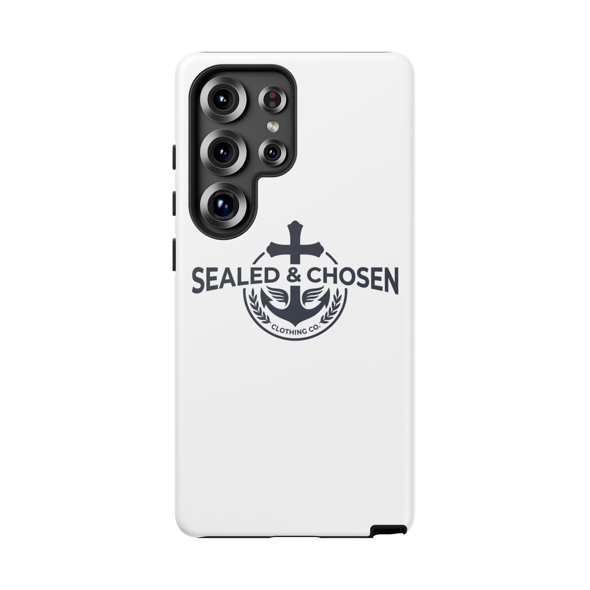 Sealed & Chosen Phone Case — Christian Anchor Cross iPhone Cover