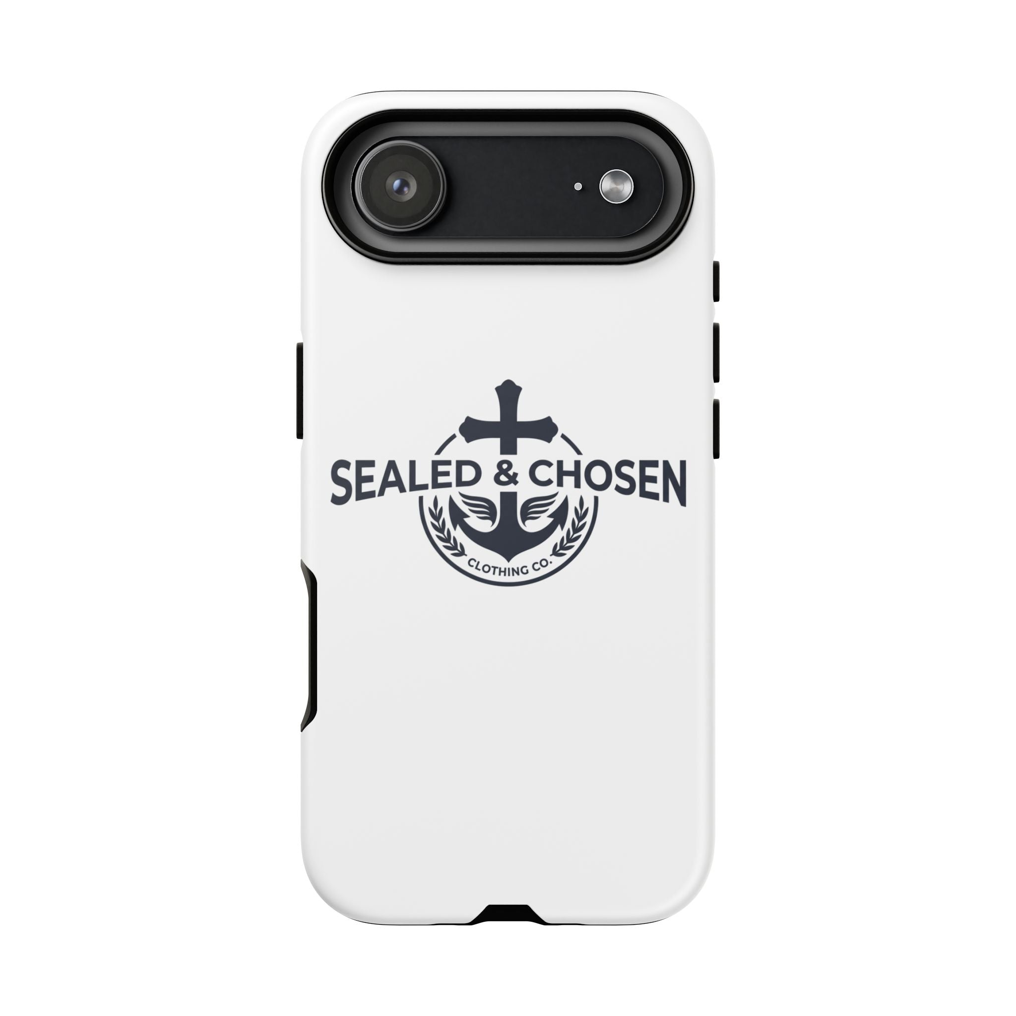 Sealed & Chosen Phone Case — Christian Anchor Cross iPhone Cover