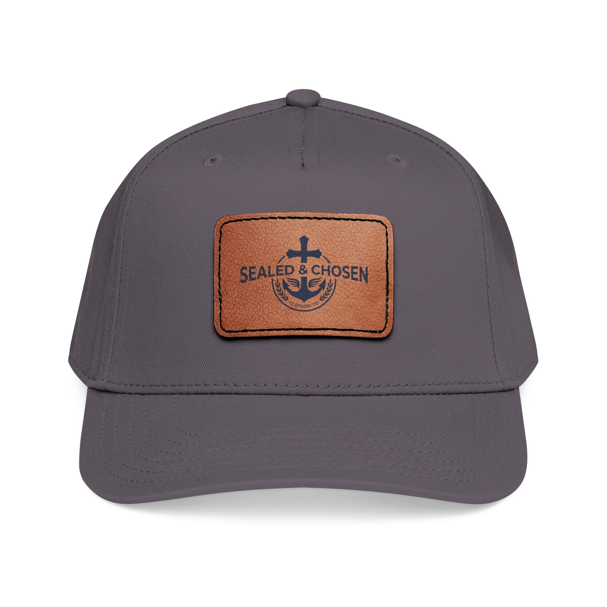 Sealed & Chosen Leather Patch Baseball Cap