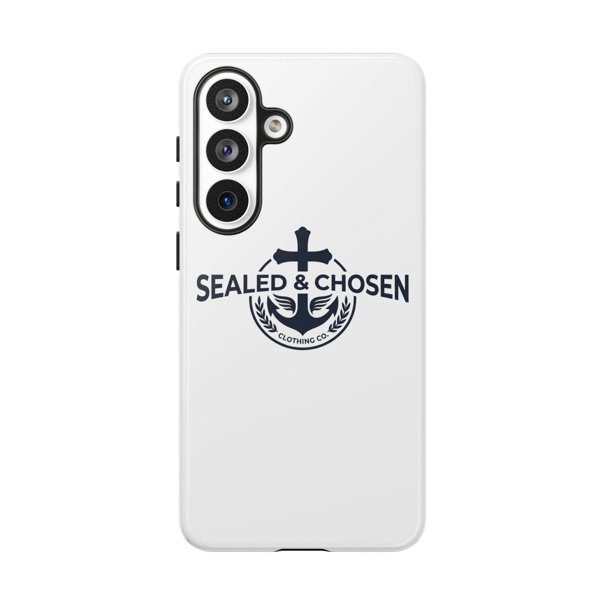 Sealed & Chosen Phone Case — Christian Anchor Cross iPhone Cover