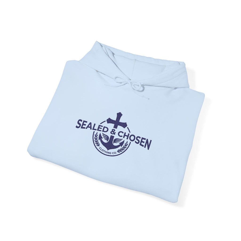 Sea Anchor Hoodie — Sealed & Chosen Faith-Inspired Pullover