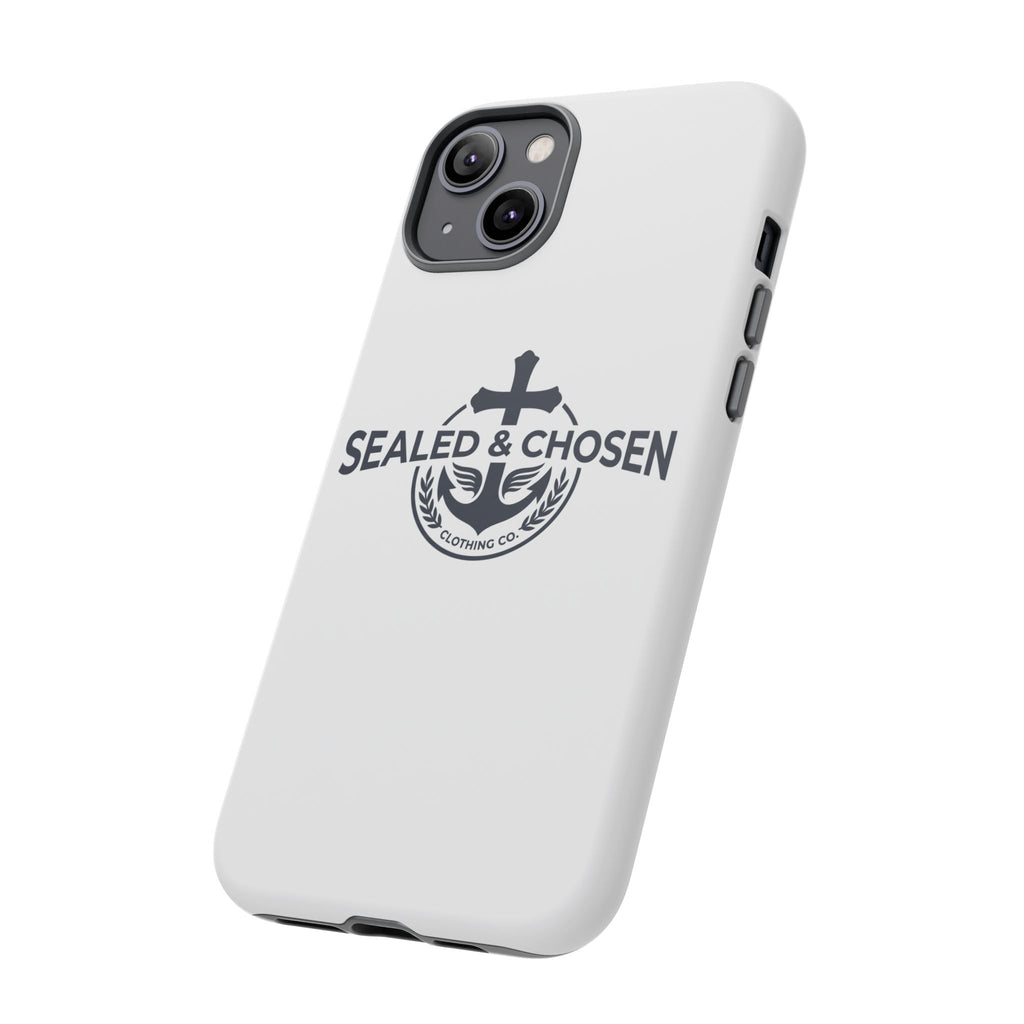 Sealed & Chosen Phone Case — Christian Anchor Cross iPhone Cover