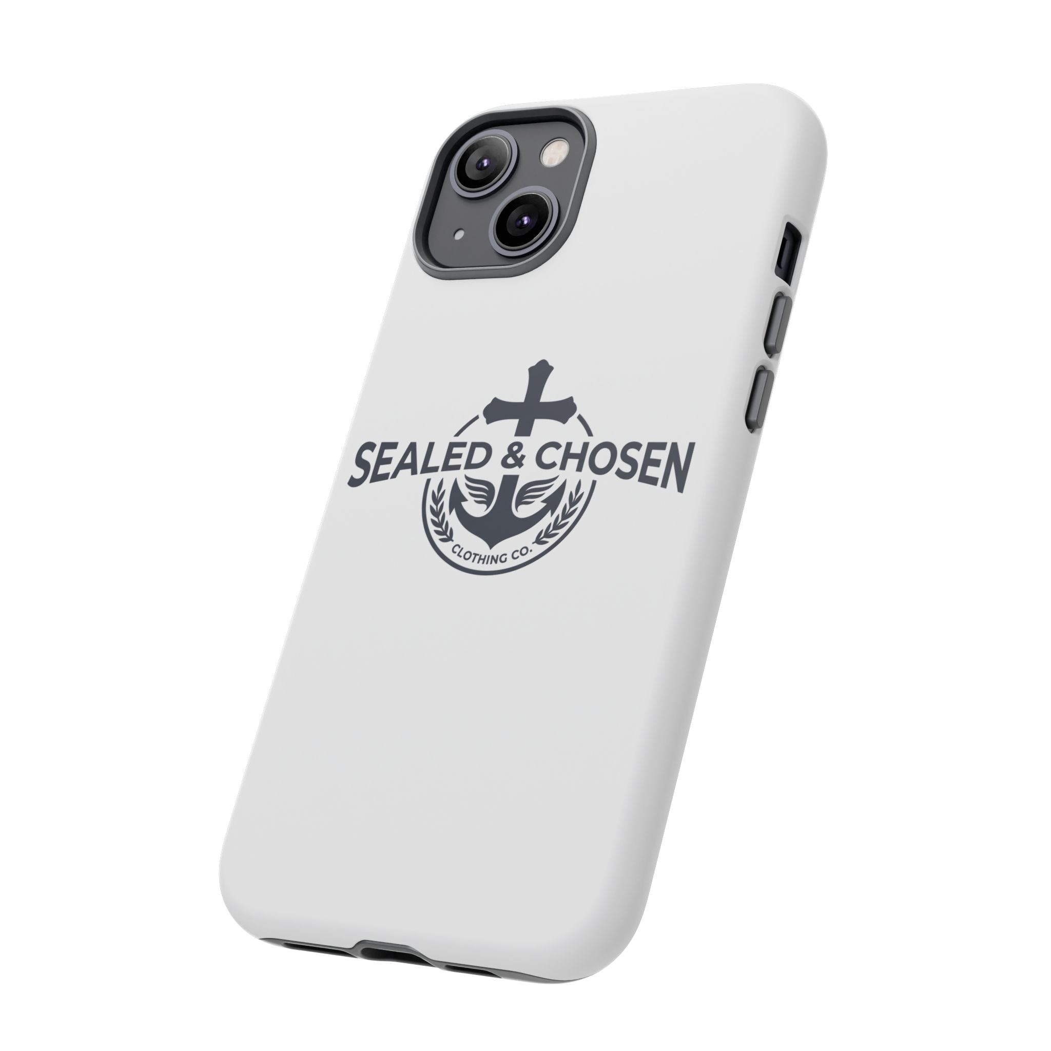 Sealed & Chosen Phone Case — Christian Anchor Cross iPhone Cover