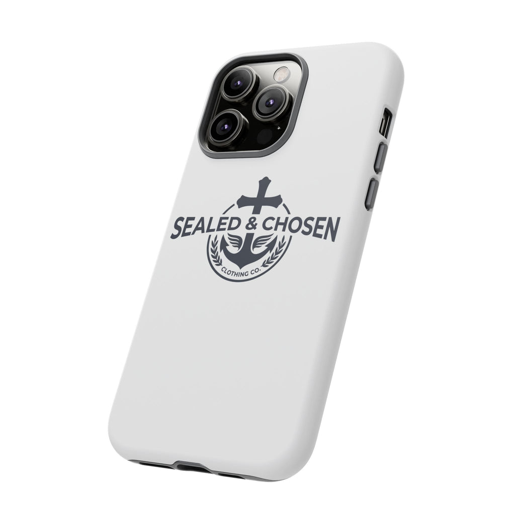 Sealed & Chosen Phone Case — Christian Anchor Cross iPhone Cover