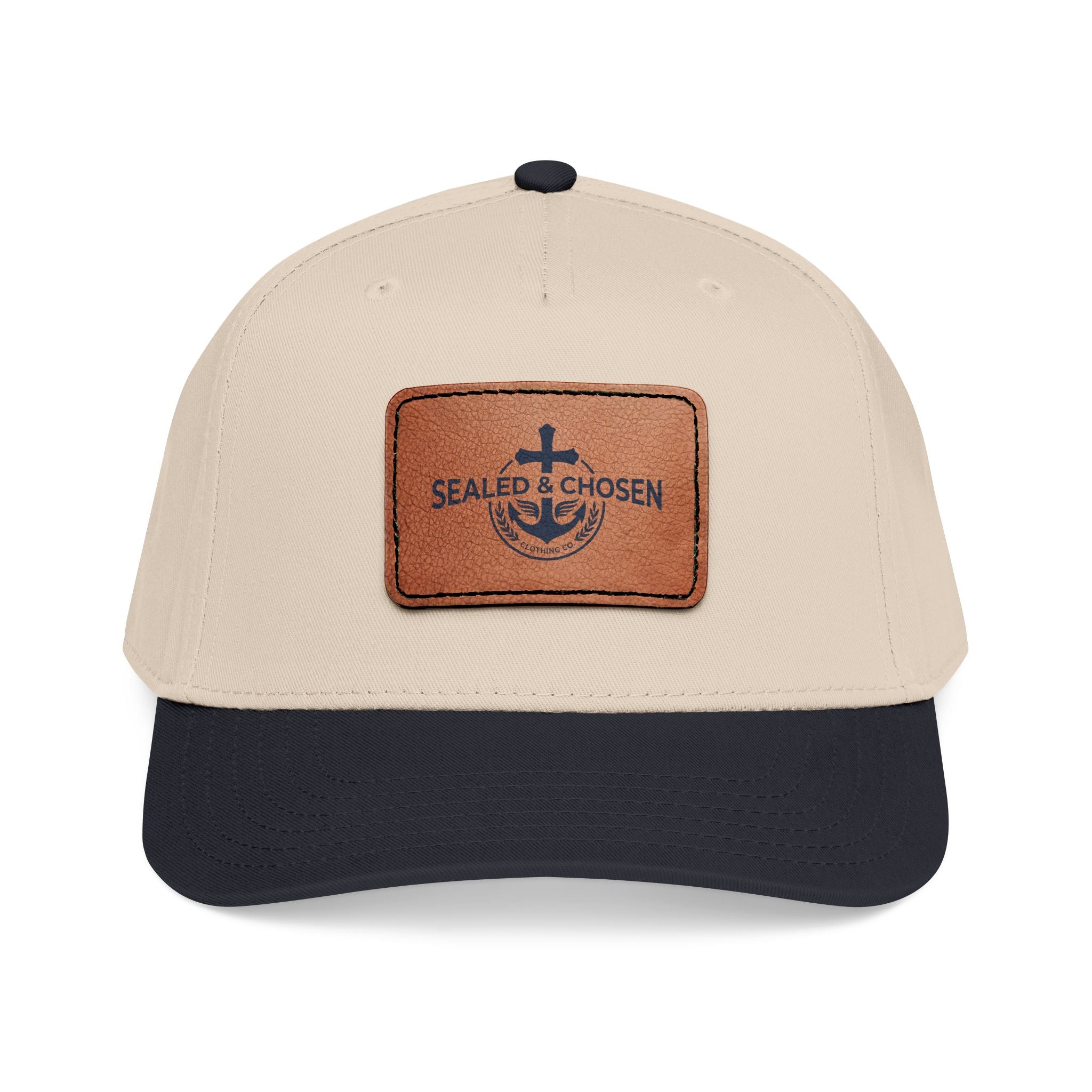 Sealed & Chosen Leather Patch Baseball Cap