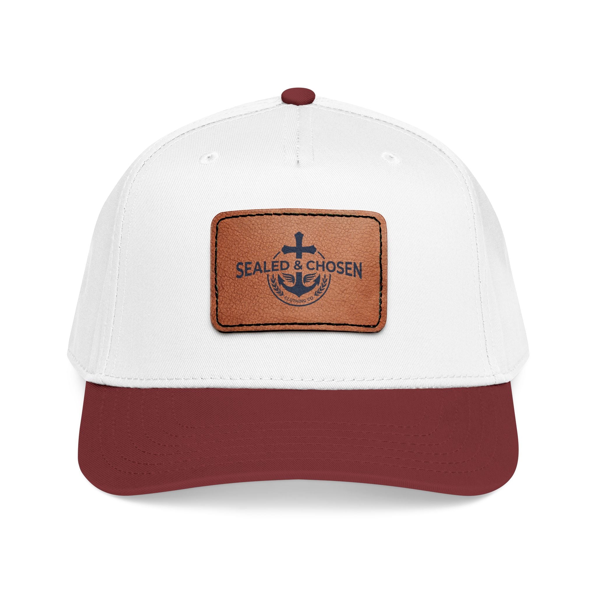 Sealed & Chosen Leather Patch Baseball Cap