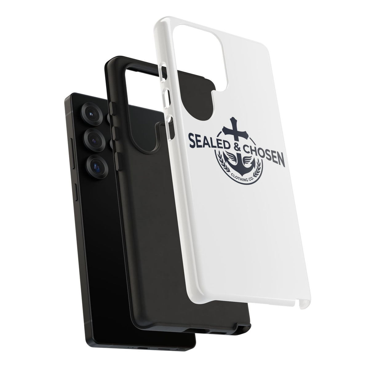 Sealed & Chosen Phone Case — Christian Anchor Cross iPhone Cover
