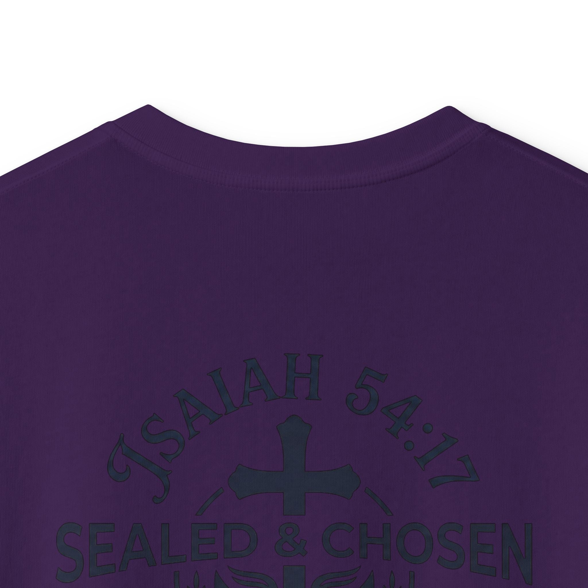 Kids Tee — "Sealed & Chosen" Christian Anchor Shirt (Isaiah 54:17)