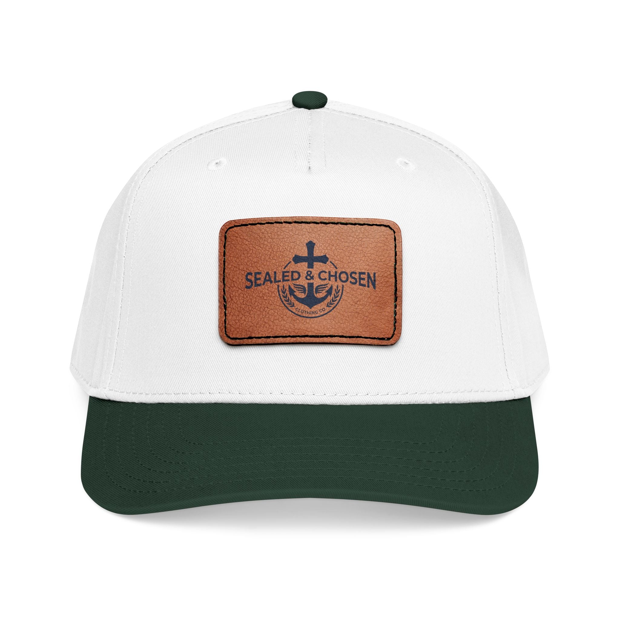 Sealed & Chosen Leather Patch Baseball Cap