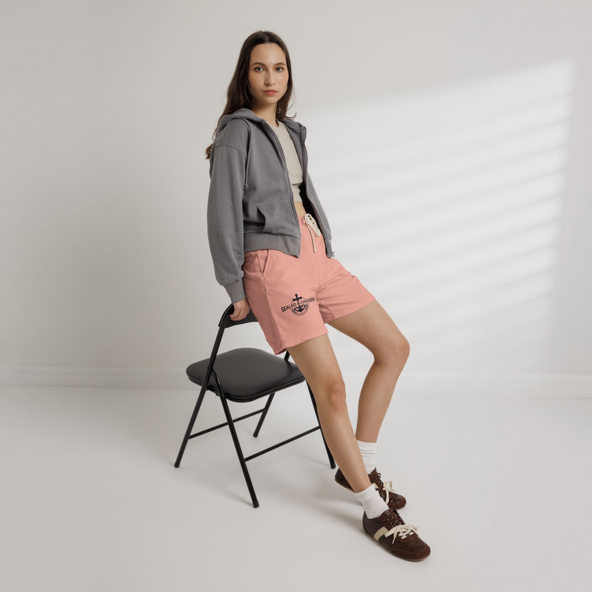 Sealed & Chosen Anchor Lightweight Fleece Sweat Shorts