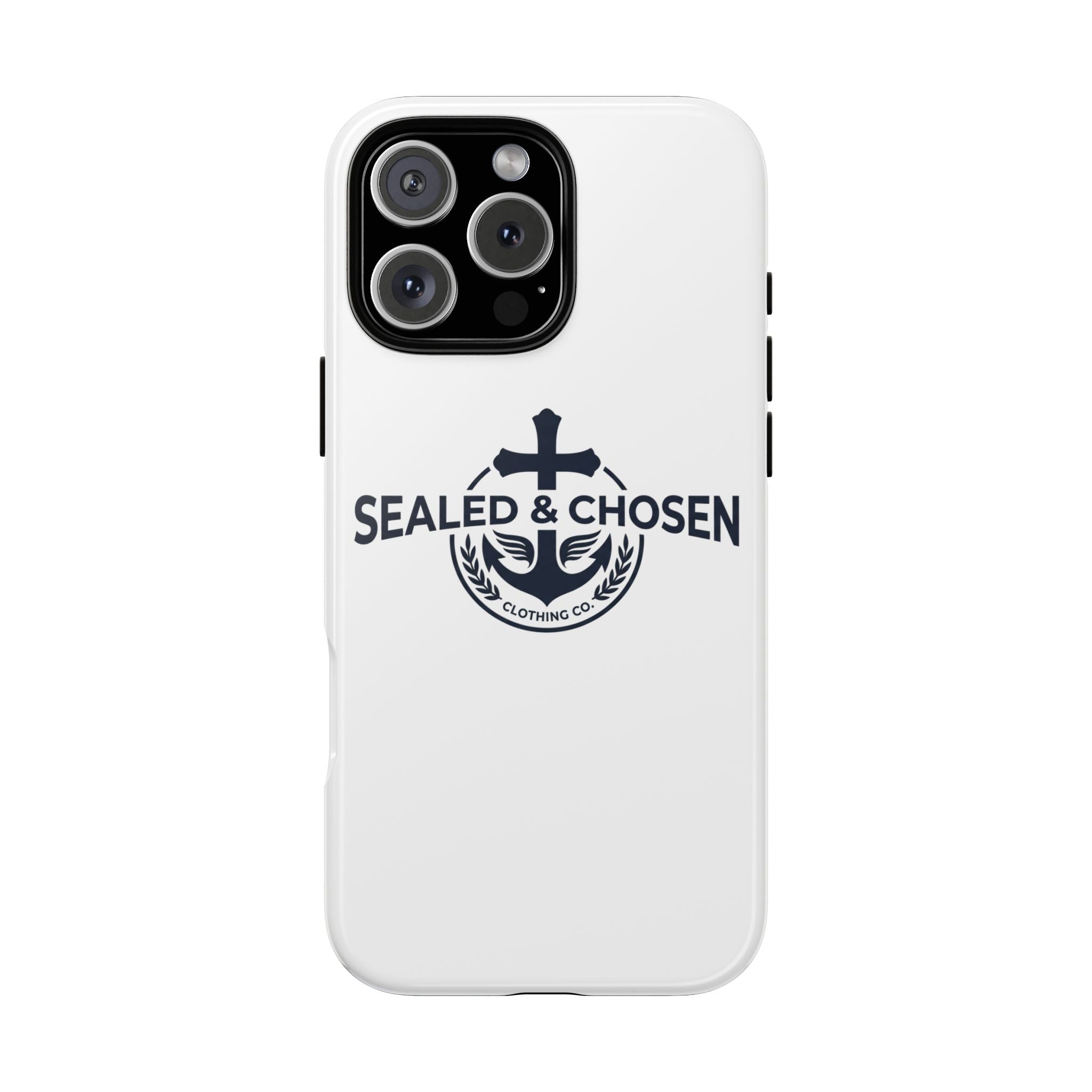 Sealed & Chosen Phone Case — Christian Anchor Cross iPhone Cover