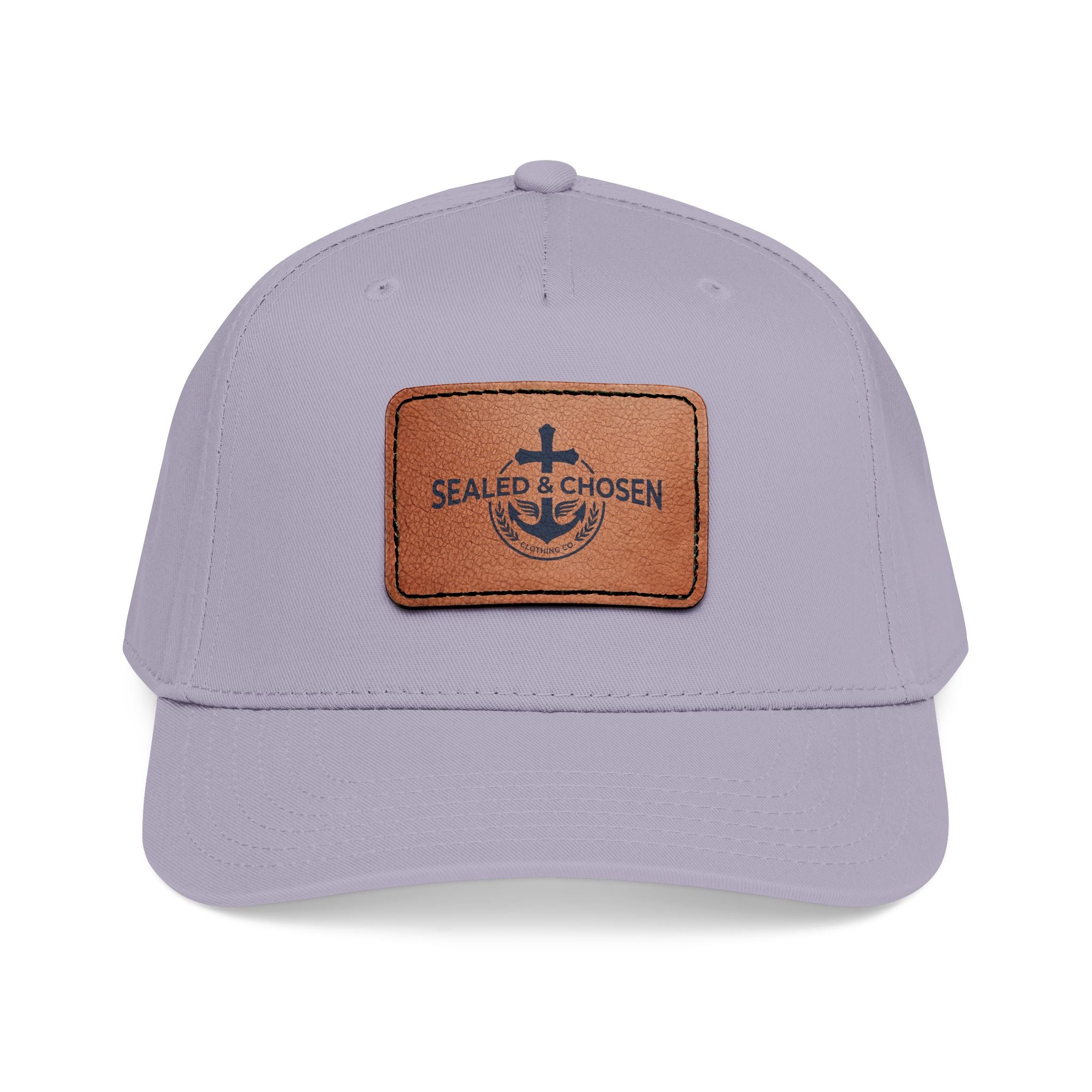 Sealed & Chosen Leather Patch Baseball Cap
