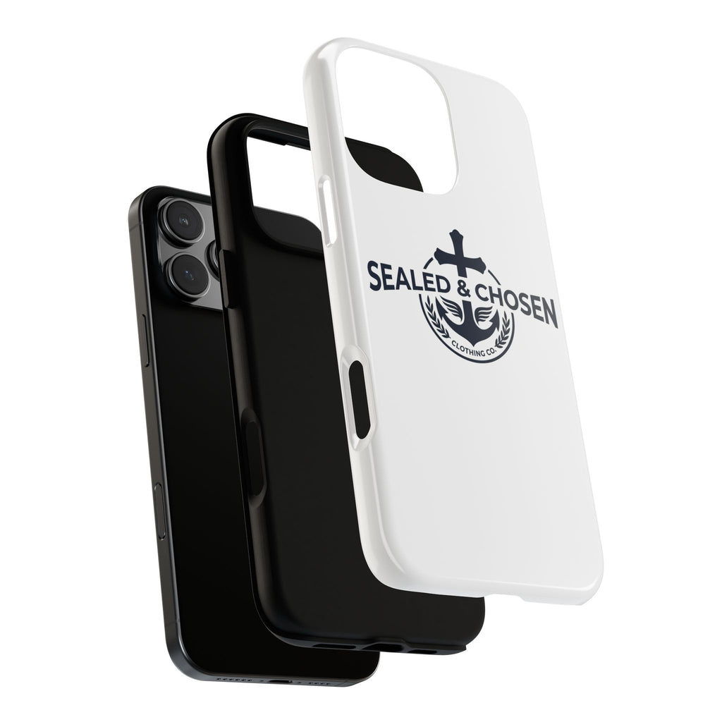 Sealed & Chosen Phone Case — Christian Anchor Cross iPhone Cover