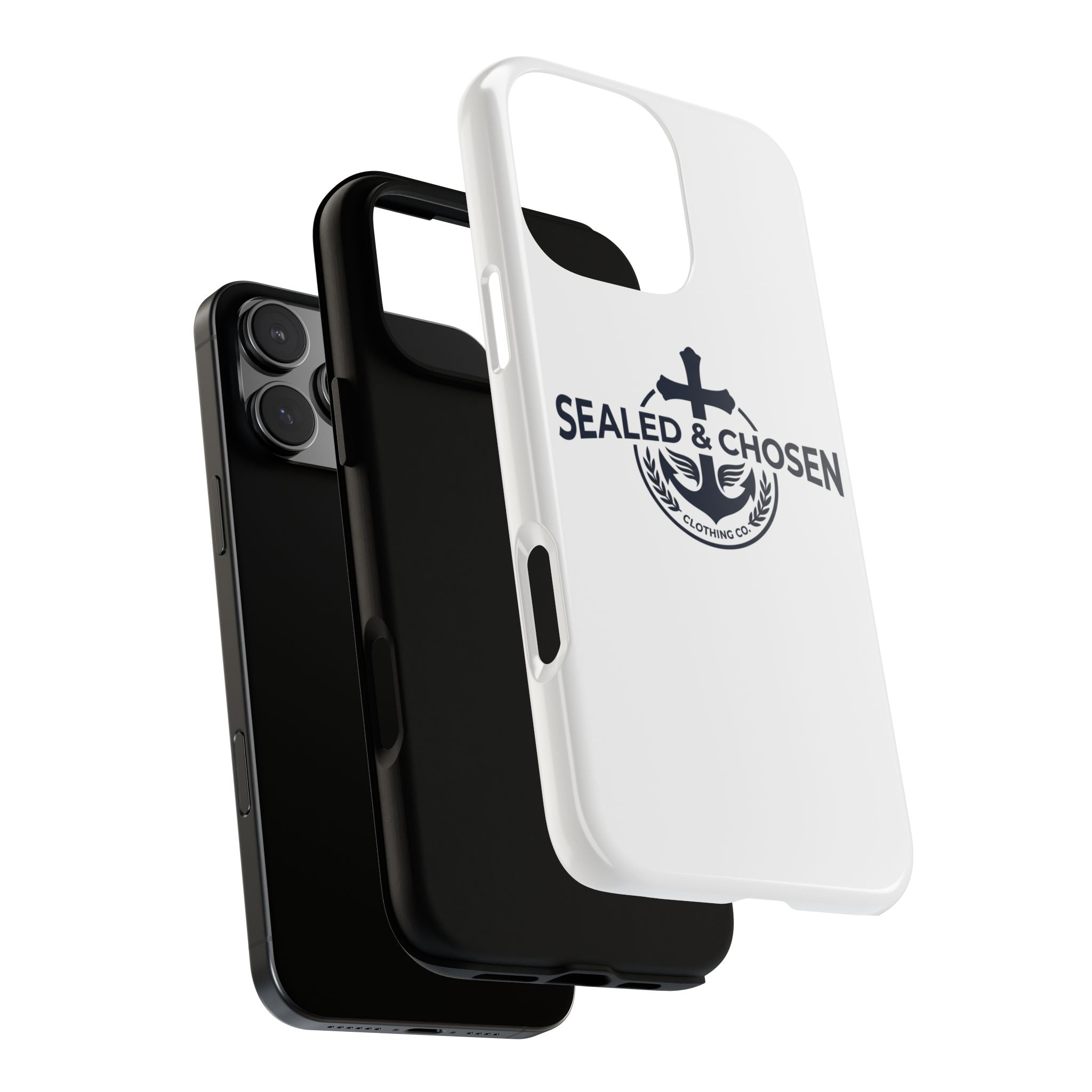 Sealed & Chosen Phone Case — Christian Anchor Cross iPhone Cover