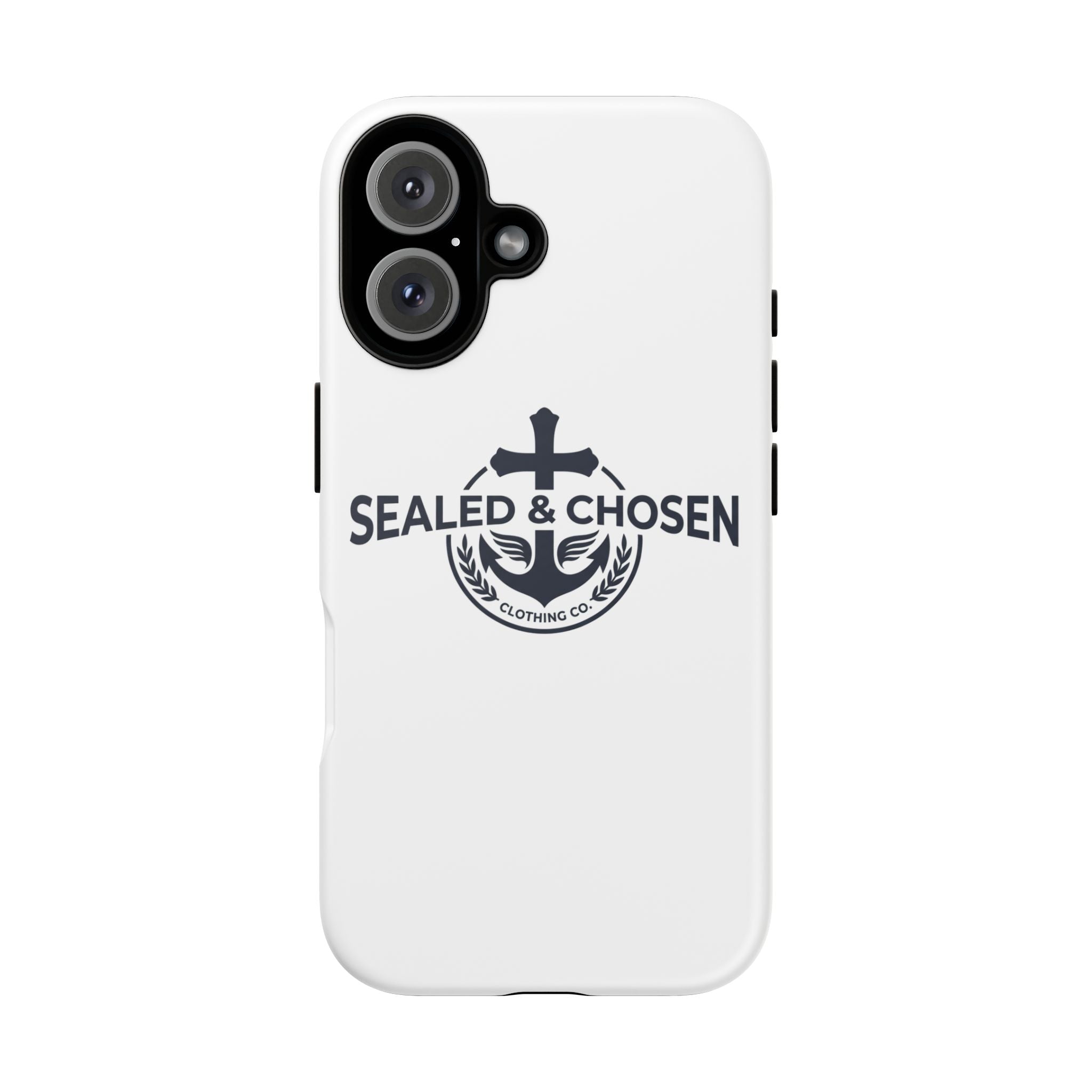 Sealed & Chosen Phone Case — Christian Anchor Cross iPhone Cover