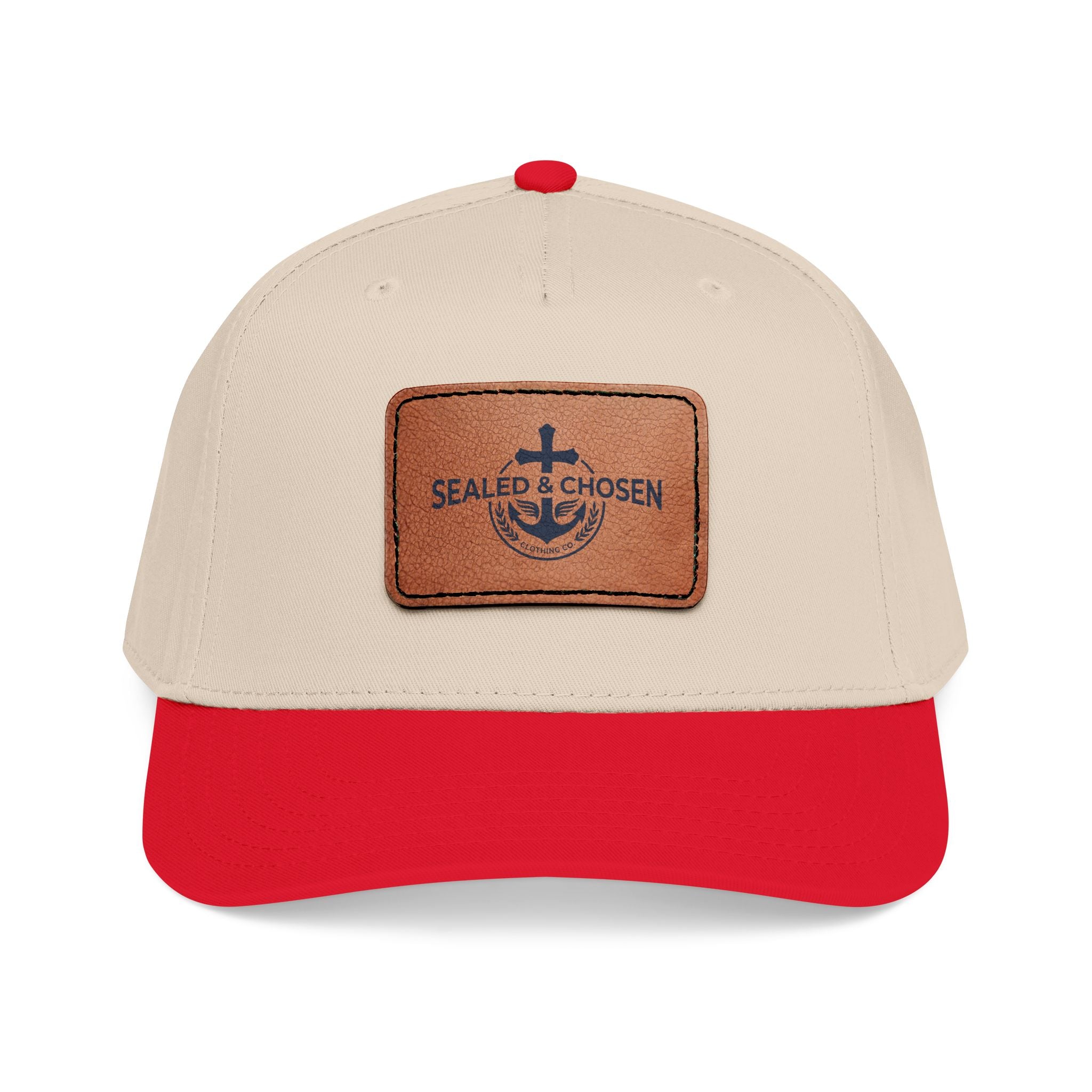 Sealed & Chosen Leather Patch Baseball Cap