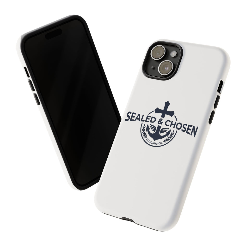 Sealed & Chosen Phone Case — Christian Anchor Cross iPhone Cover