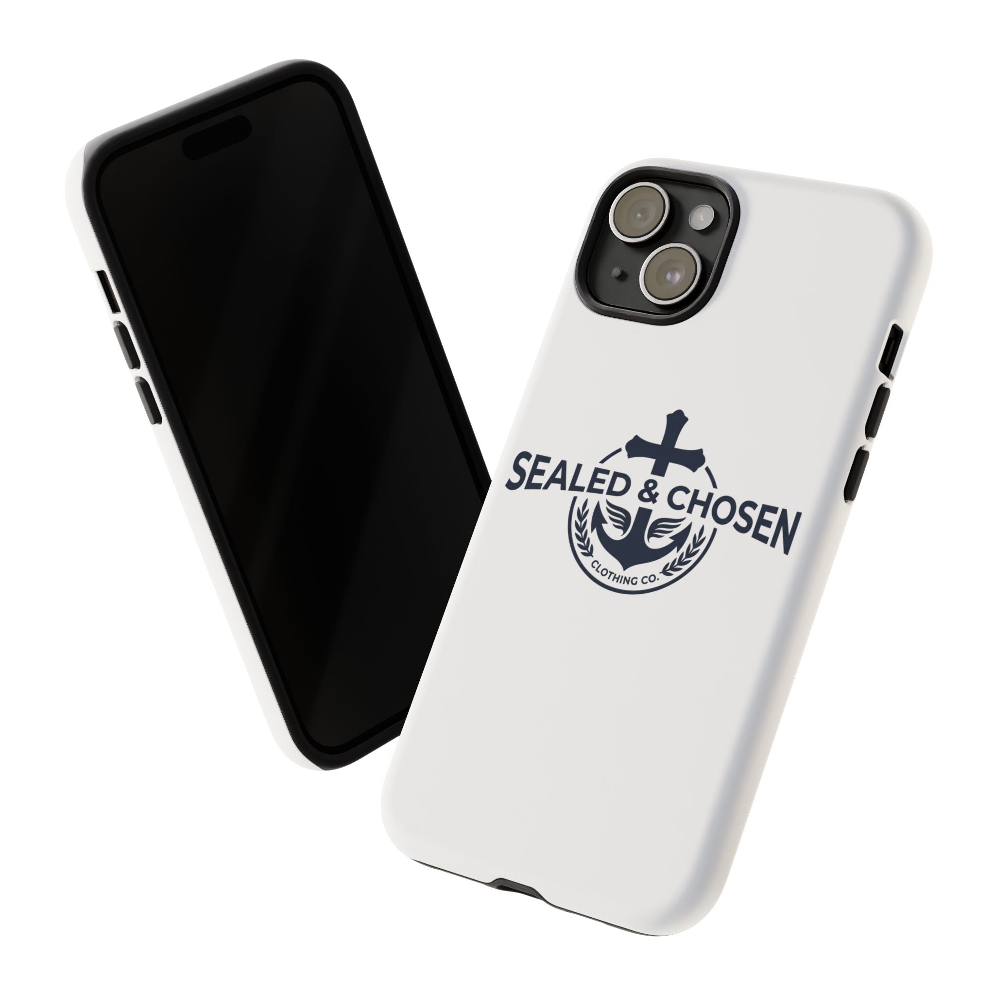 Sealed & Chosen Phone Case — Christian Anchor Cross iPhone Cover