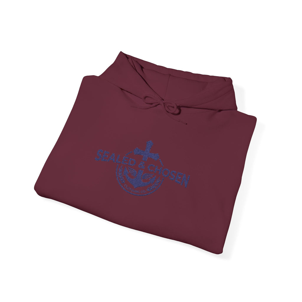 Sea Anchor Hoodie — Sealed & Chosen Faith-Inspired Pullover