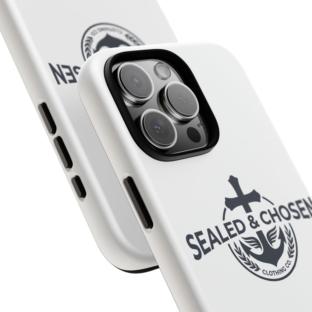Sealed & Chosen Phone Case — Christian Anchor Cross iPhone Cover