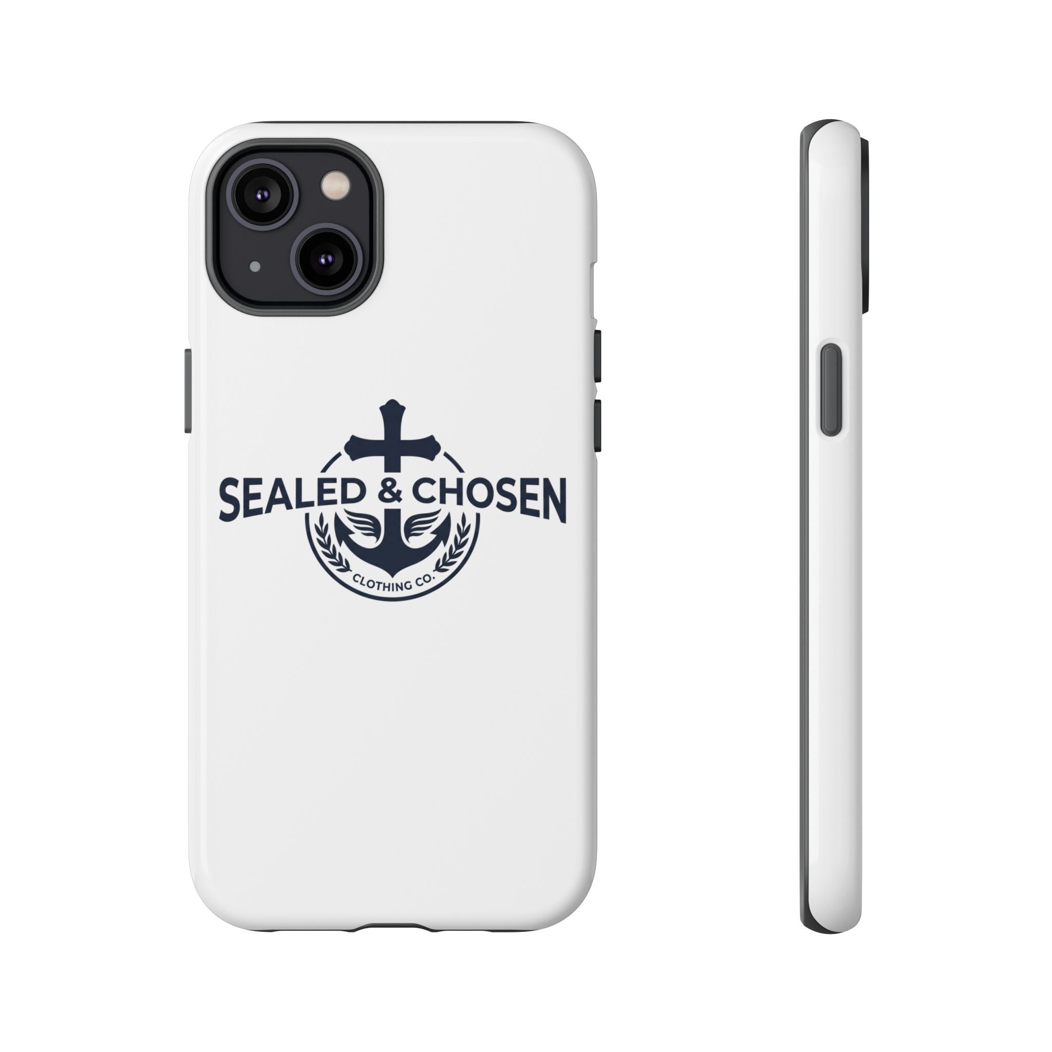 Sealed & Chosen Phone Case — Christian Anchor Cross iPhone Cover