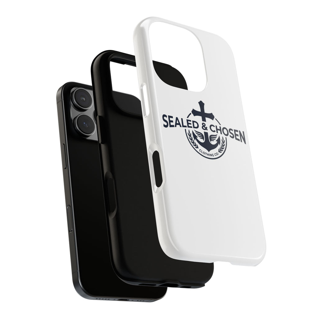 Sealed & Chosen Phone Case — Christian Anchor Cross iPhone Cover