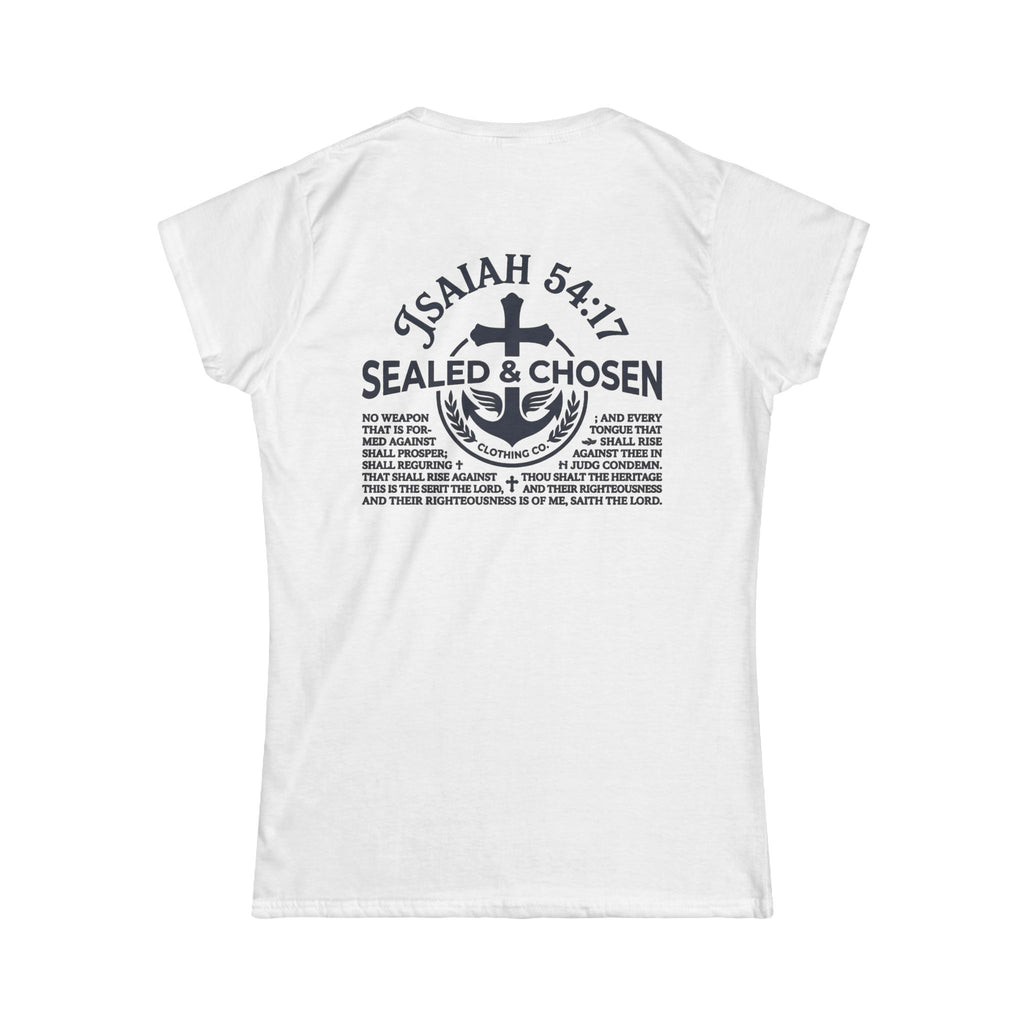 Women's Tee - Classic White Crewneck