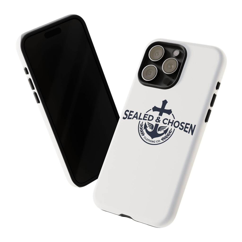 Sealed & Chosen Phone Case — Christian Anchor Cross iPhone Cover
