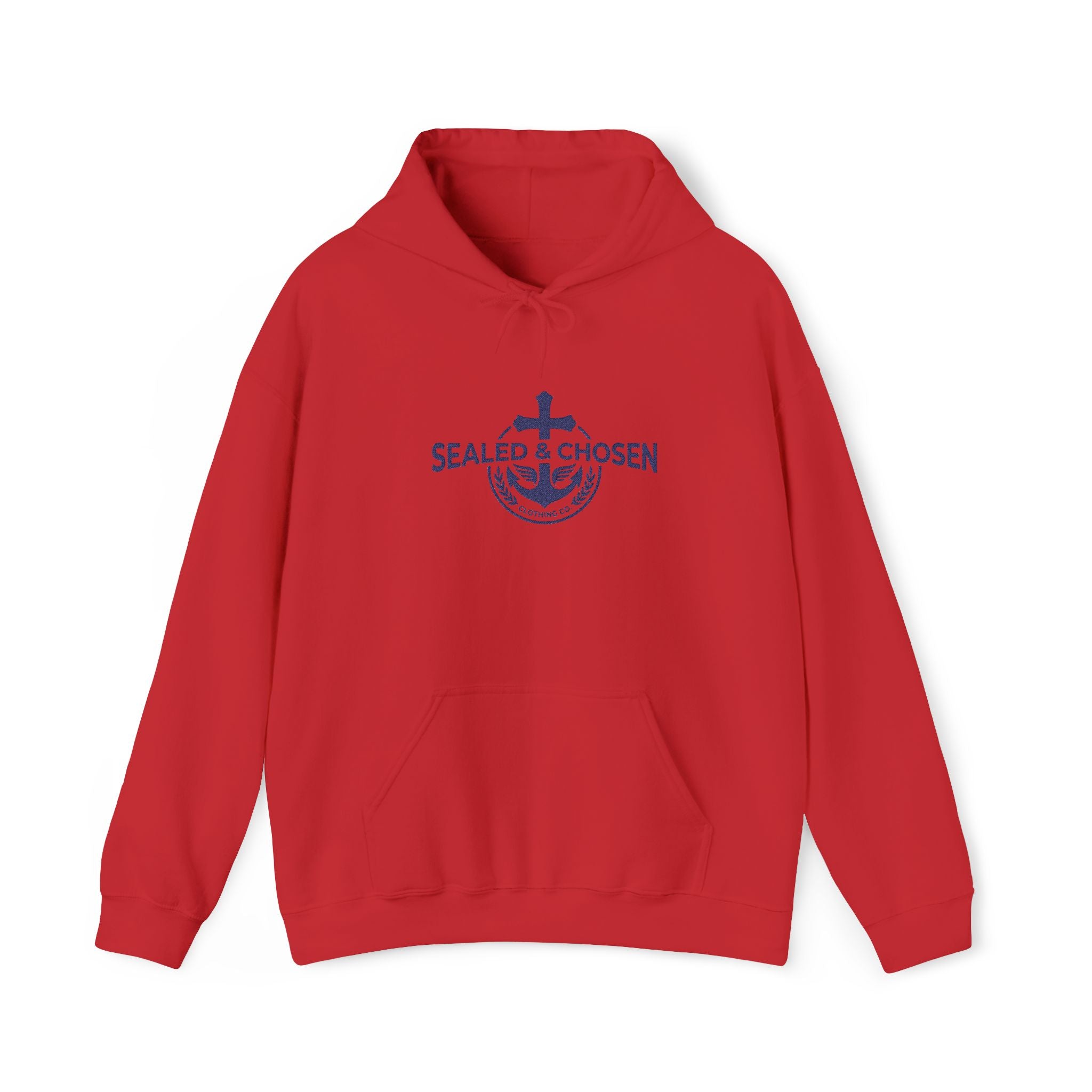 Sea Anchor Hoodie — Sealed & Chosen Faith-Inspired Pullover