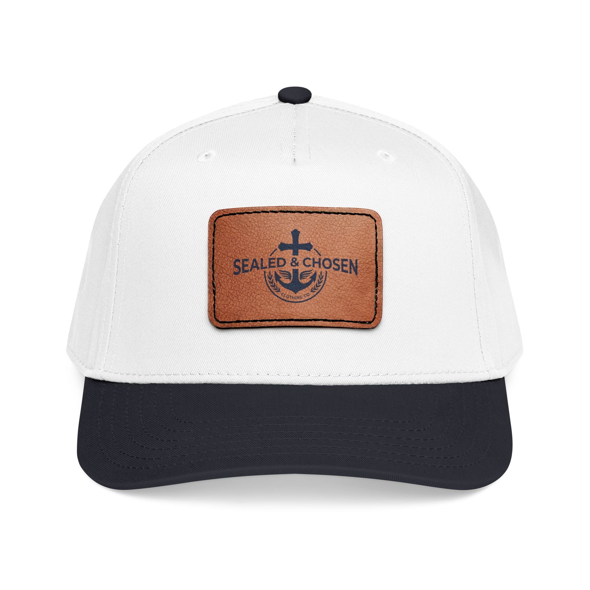 Sealed & Chosen Leather Patch Baseball Cap