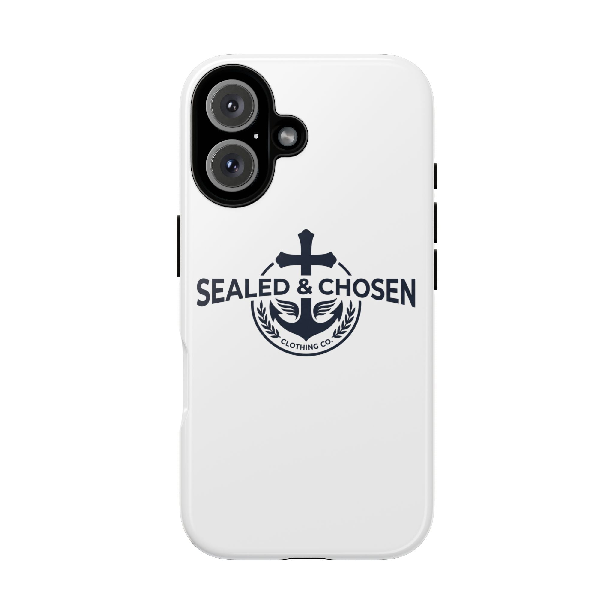 Sealed & Chosen Phone Case — Christian Anchor Cross iPhone Cover