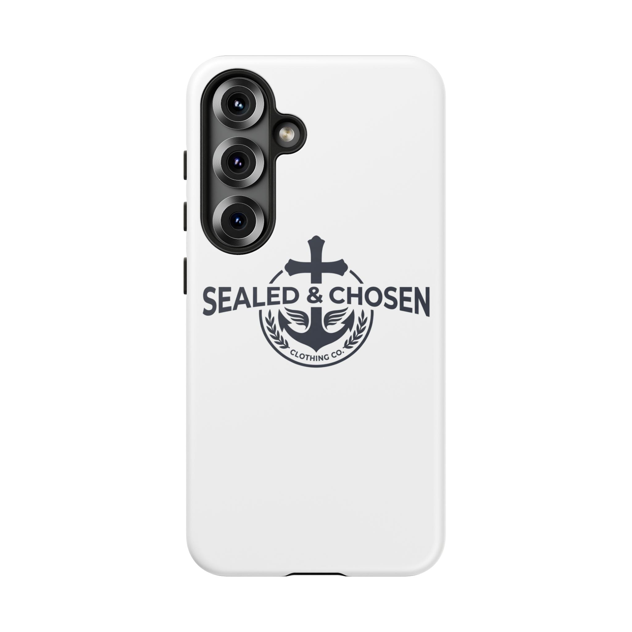 Sealed & Chosen Phone Case — Christian Anchor Cross iPhone Cover