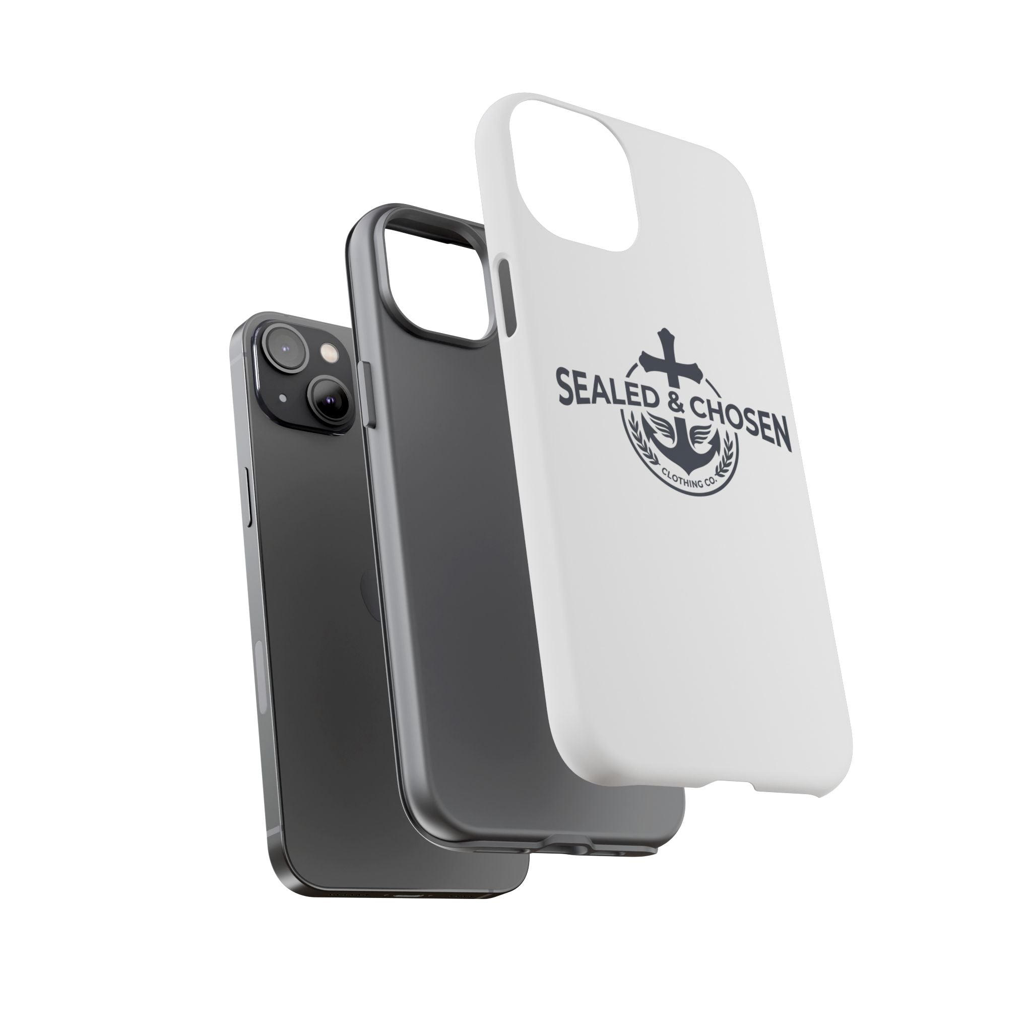 Sealed & Chosen Phone Case — Christian Anchor Cross iPhone Cover