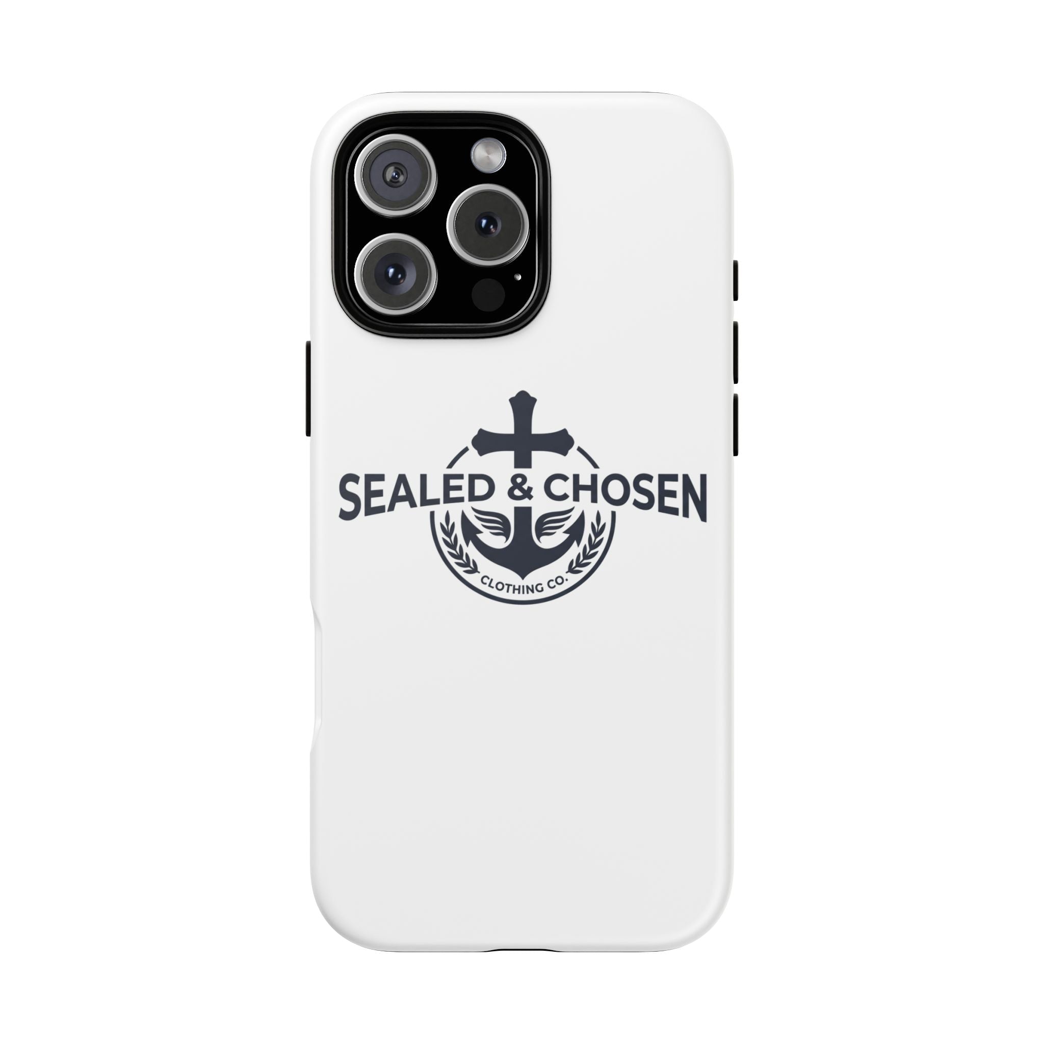 Sealed & Chosen Phone Case — Christian Anchor Cross iPhone Cover