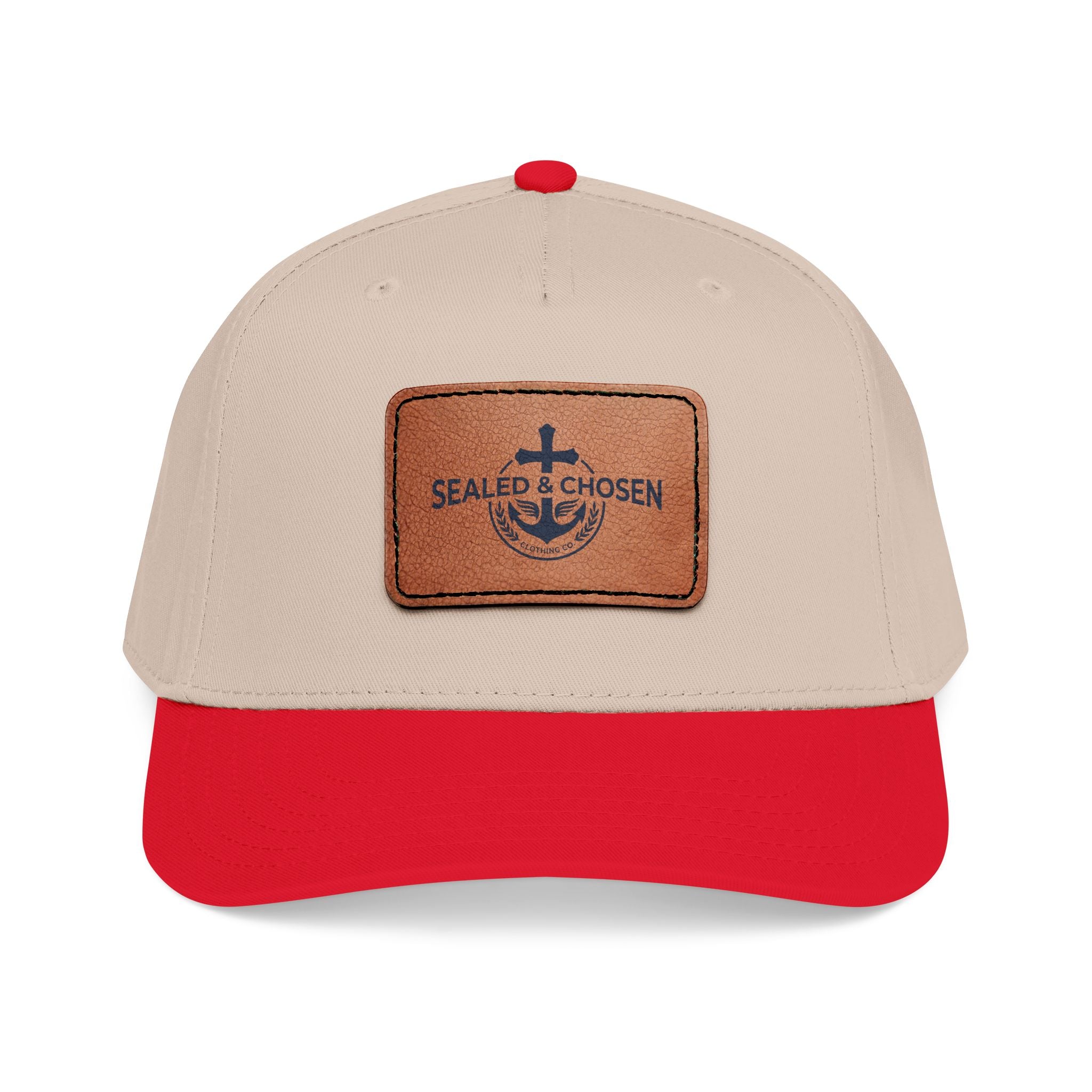 Sealed & Chosen Leather Patch Baseball Cap