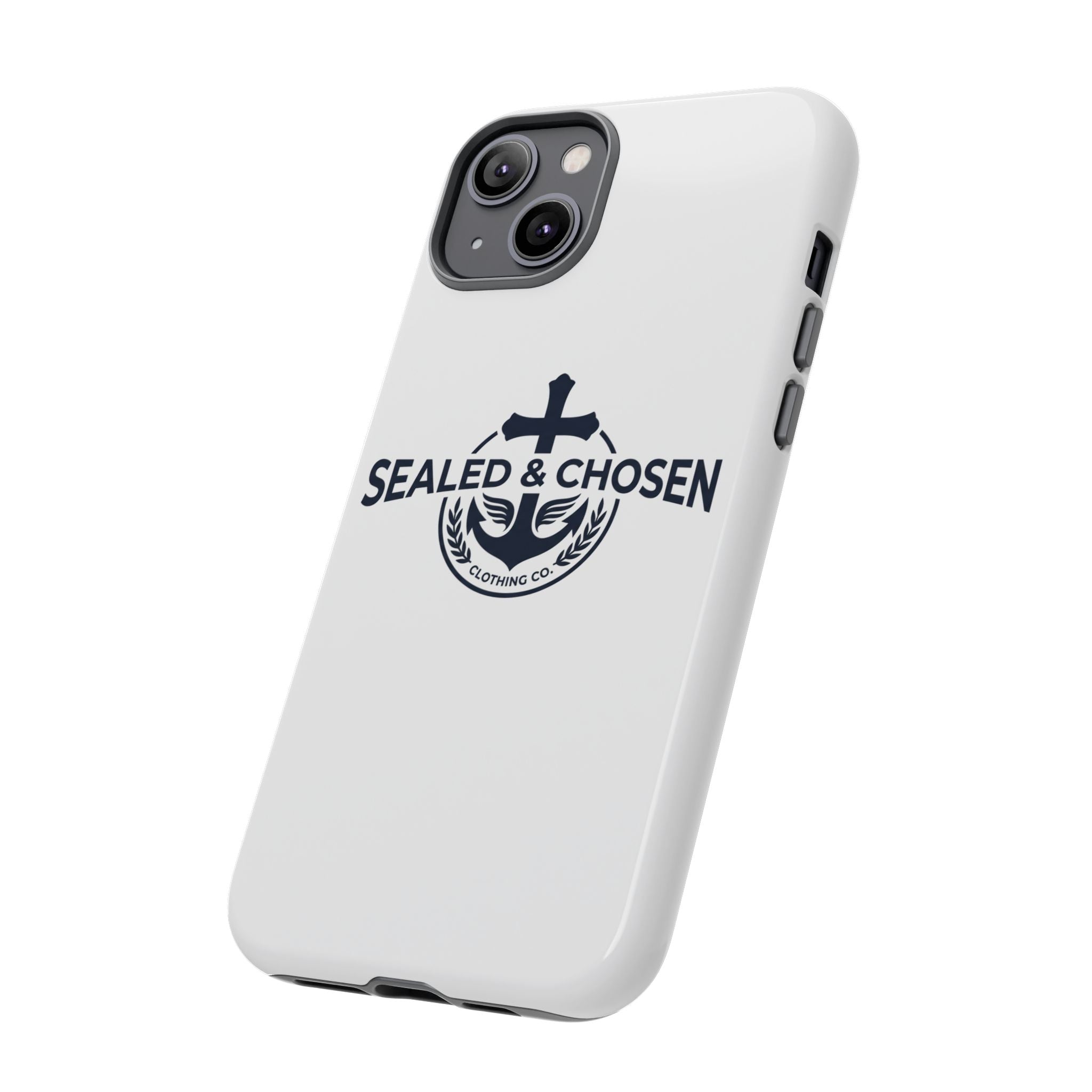 Sealed & Chosen Phone Case — Christian Anchor Cross iPhone Cover