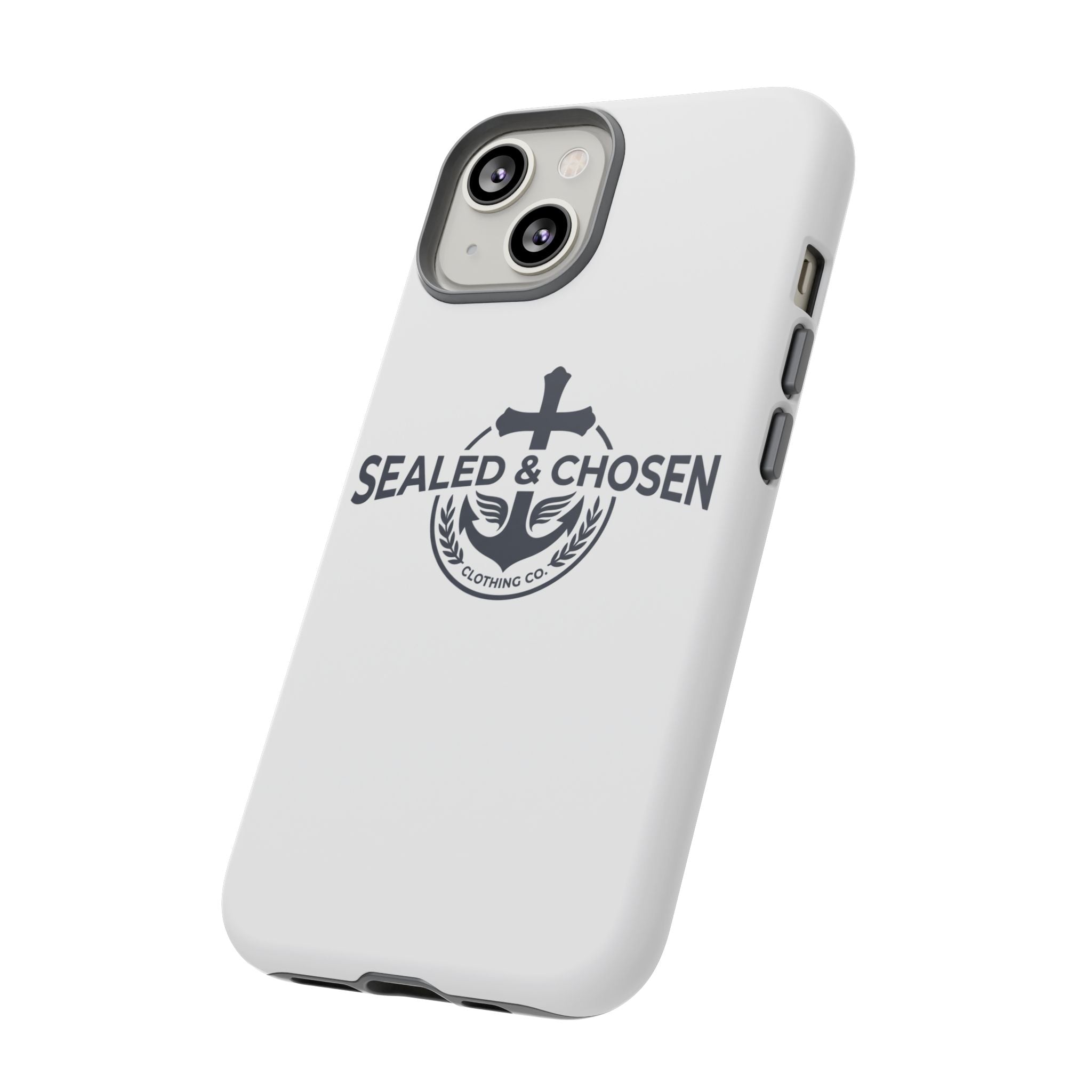 Sealed & Chosen Phone Case — Christian Anchor Cross iPhone Cover