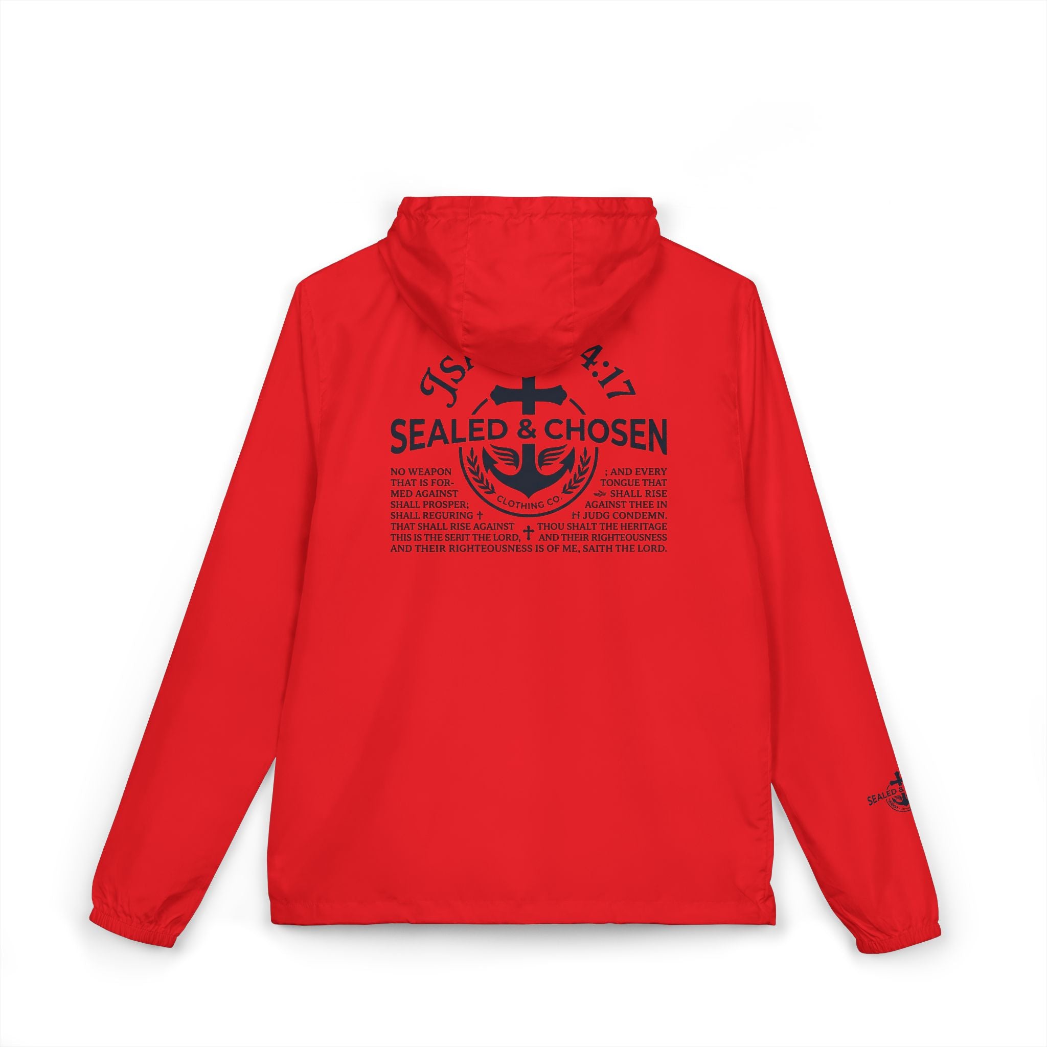 Windbreaker Jacket — White Camo ‘Salt & Siren’ Anchor Logo