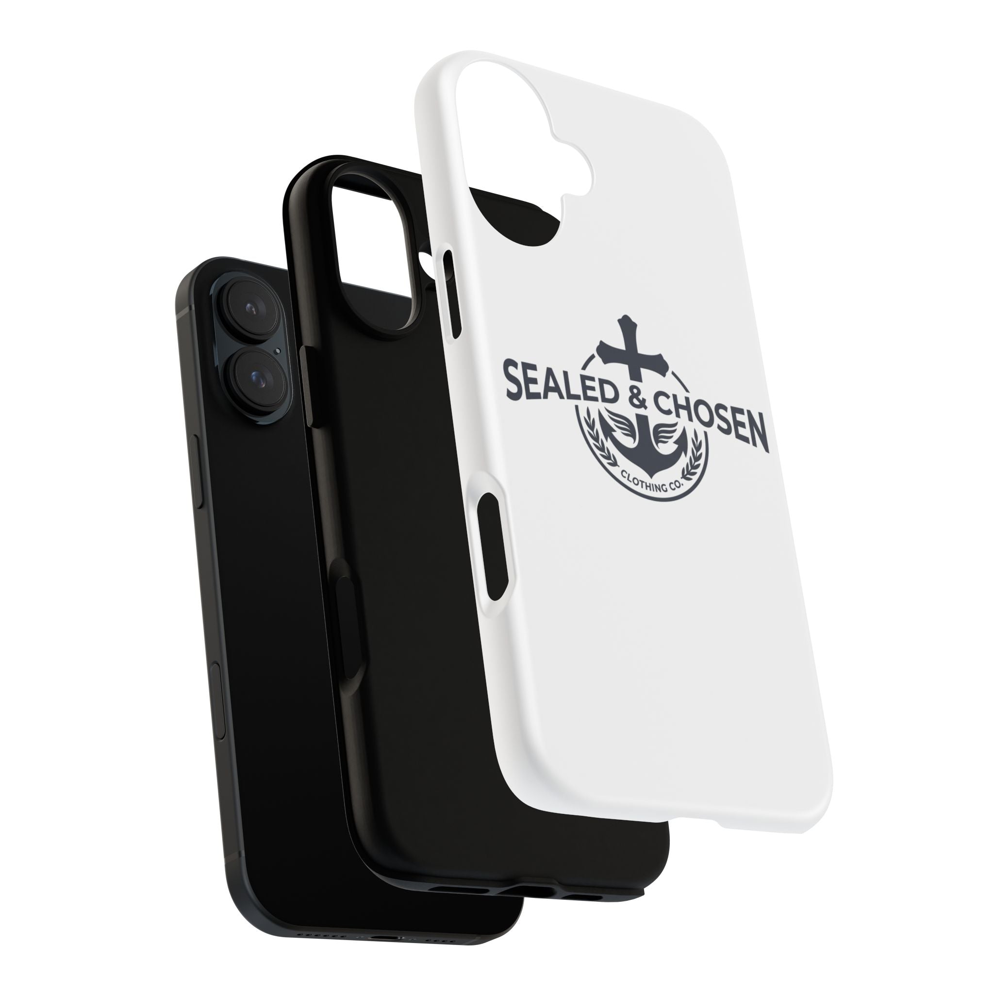 Sealed & Chosen Phone Case — Christian Anchor Cross iPhone Cover