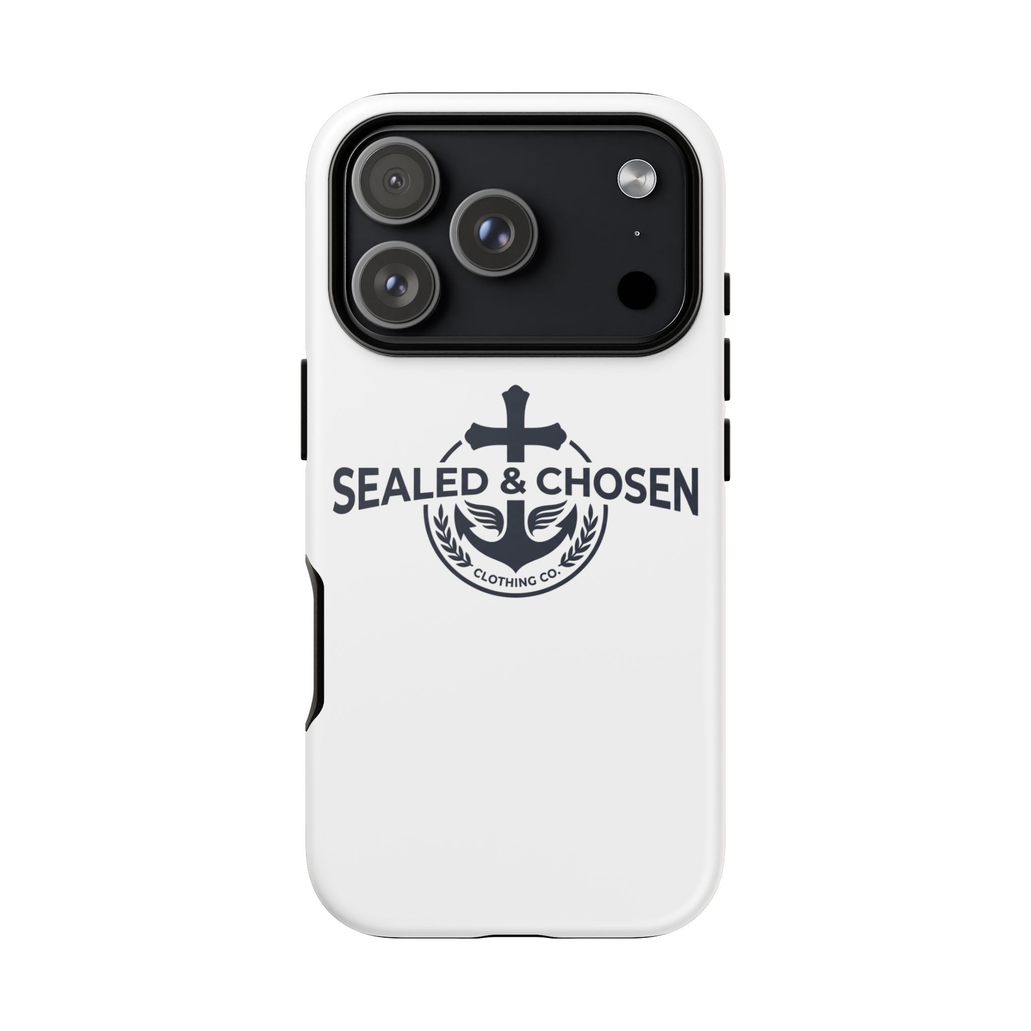 Sealed & Chosen Phone Case — Christian Anchor Cross iPhone Cover