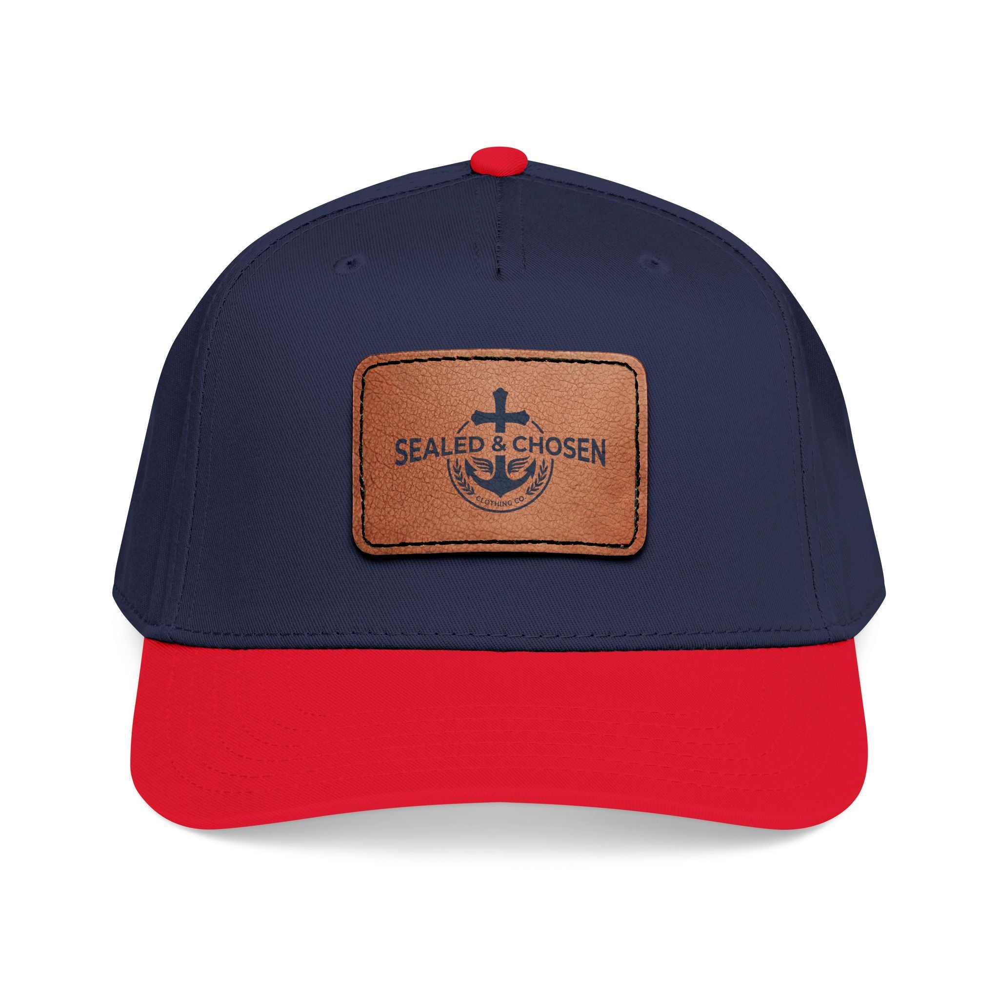 Sealed & Chosen Leather Patch Baseball Cap
